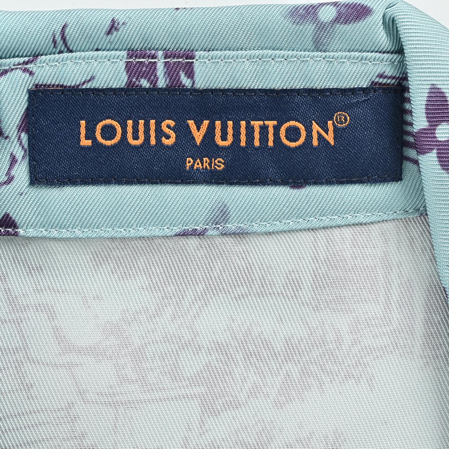 Louis Vuitton/路易威登 城市公园桑蚕丝套装短袖衬衫