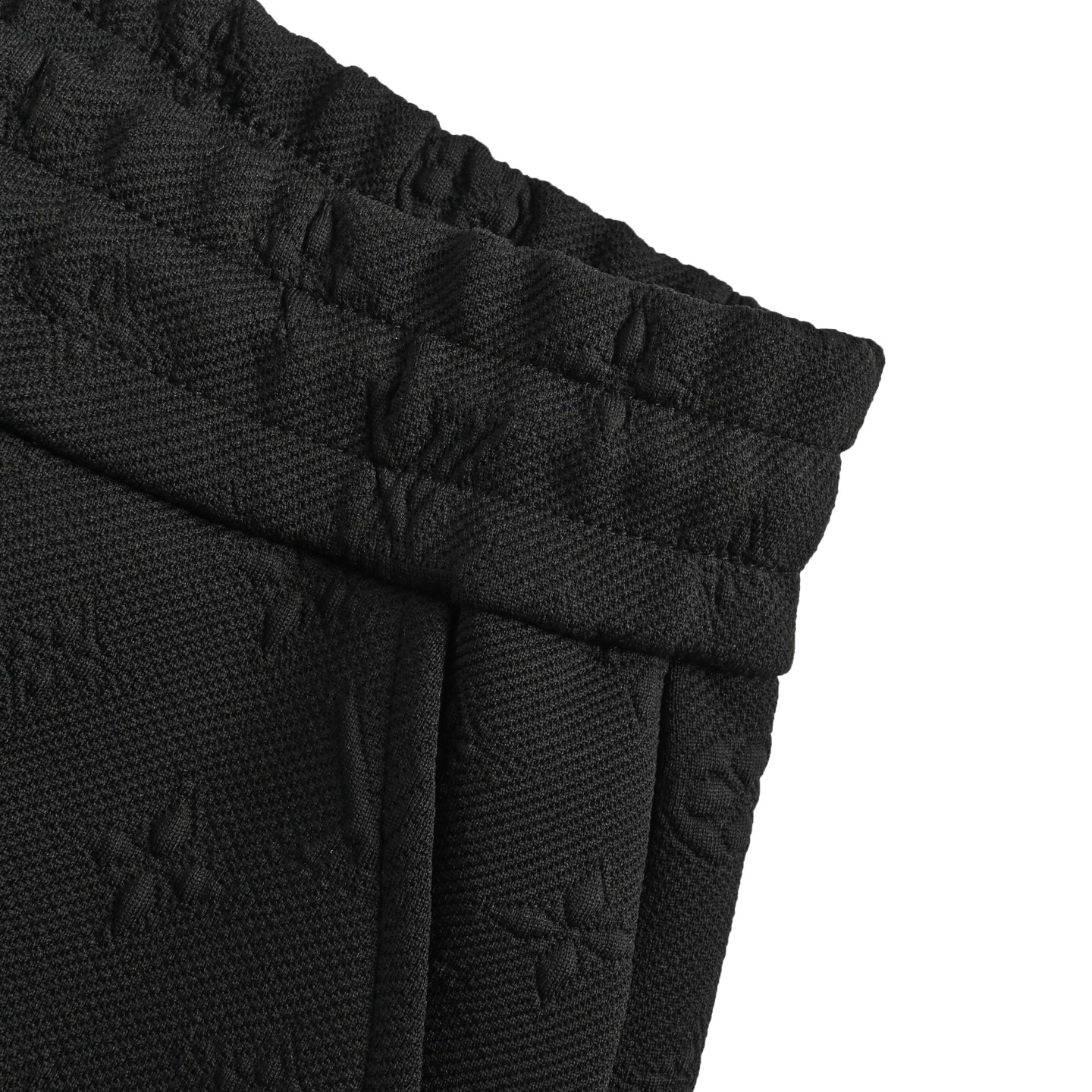 Louis Vuitton/路易威登 字母刺绣老花暗纹浮雕短裤