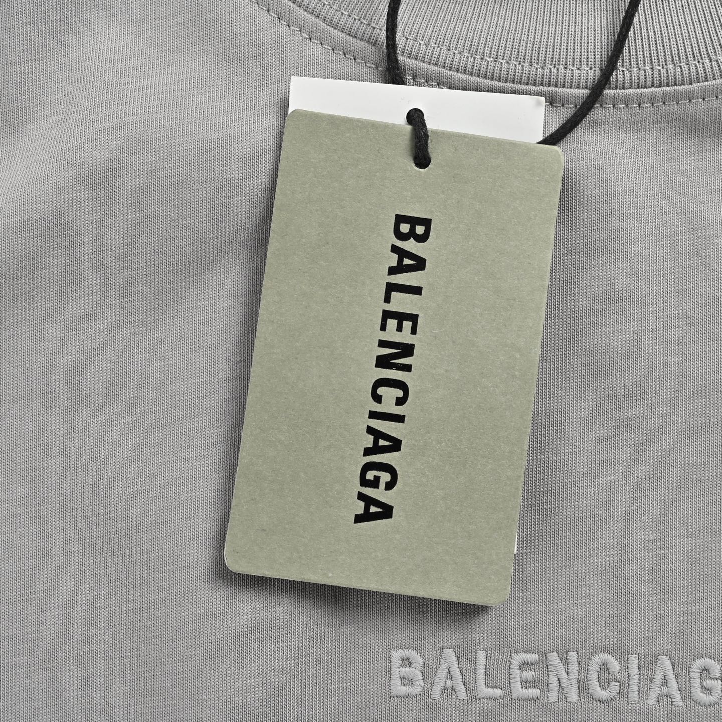 Balenciaga/巴黎世家 做旧涂鸦刺绣字母短袖 灰色 蓝色-Top High Quatity Cheap Sneakers Fashion Clothing Clothes Bags handbags Shoes of all Brand wholesale With The best Quality And Beautiful Price from China Factory Chinese suppliers wholesaler seller Balenciaga/巴黎世家 做旧涂鸦刺绣字母短袖 灰色 蓝色