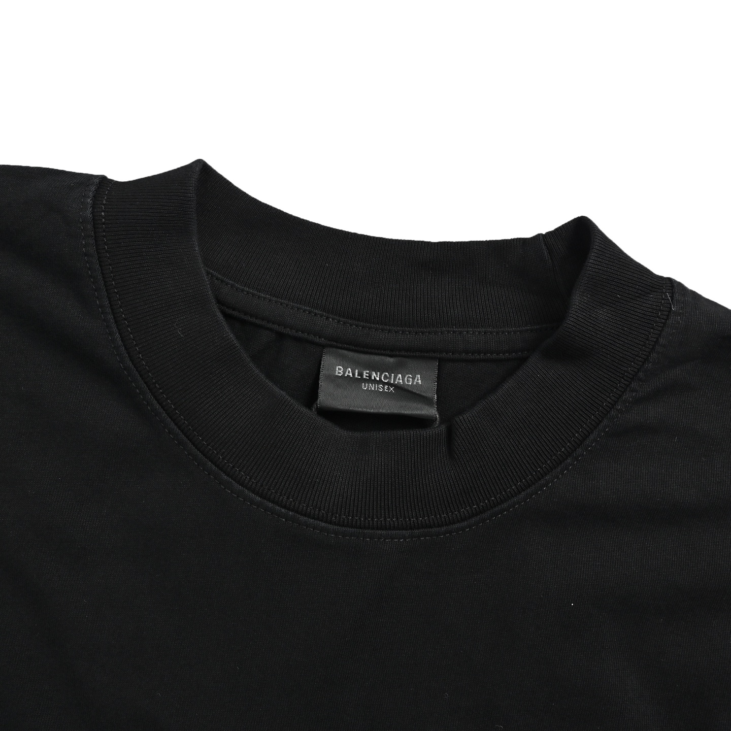 Balenciaga/巴黎世家 26ss 珠片字母logo刺绣短袖 黑色 白色-Top High Quatity Cheap Sneakers Fashion Clothing Clothes Bags handbags Shoes of all Brand wholesale With The best Quality And Beautiful Price from China Factory Chinese suppliers wholesaler seller Balenciaga/巴黎世家 26ss 珠片字母logo刺绣短袖 黑色 白色