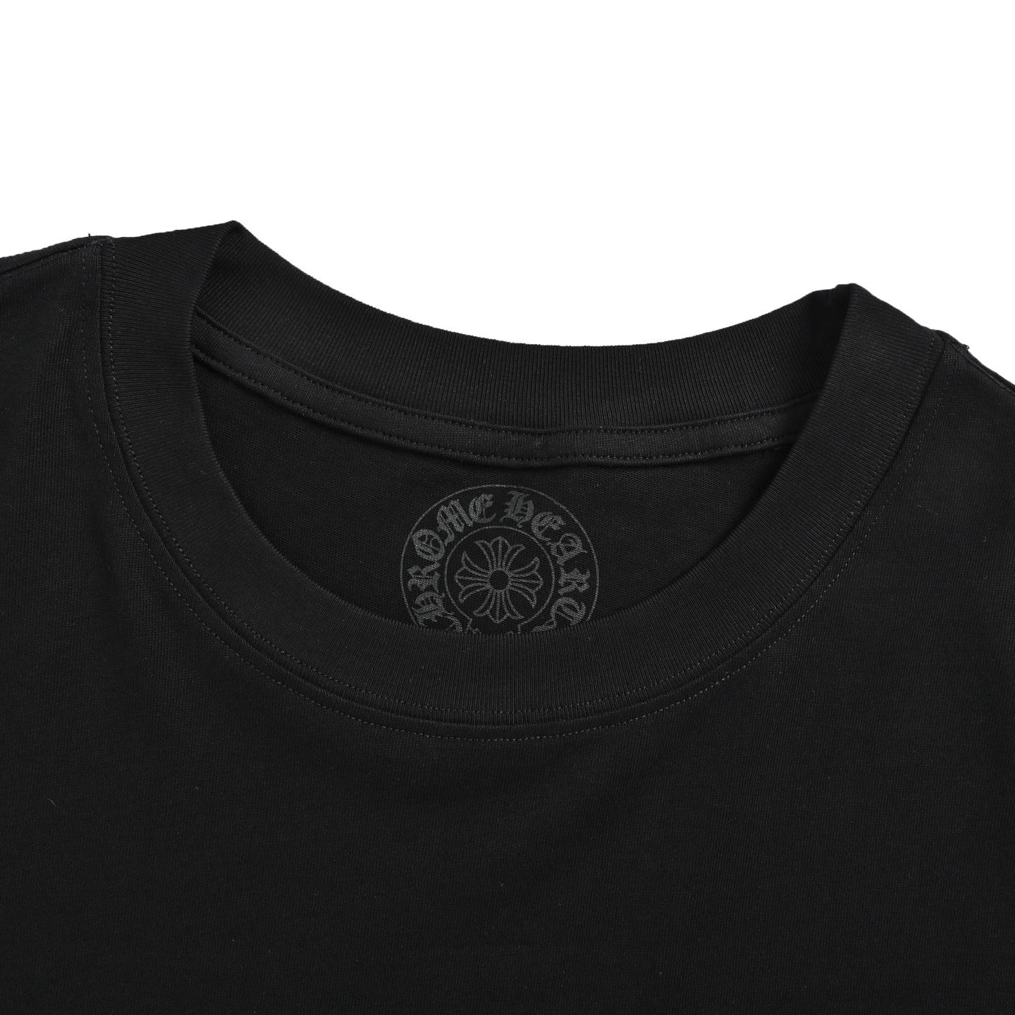Chrome Hearts/克罗心 竖形旗帜印花圆领短袖 Chrome Hearts/克罗心 竖形旗帜印花圆领短袖