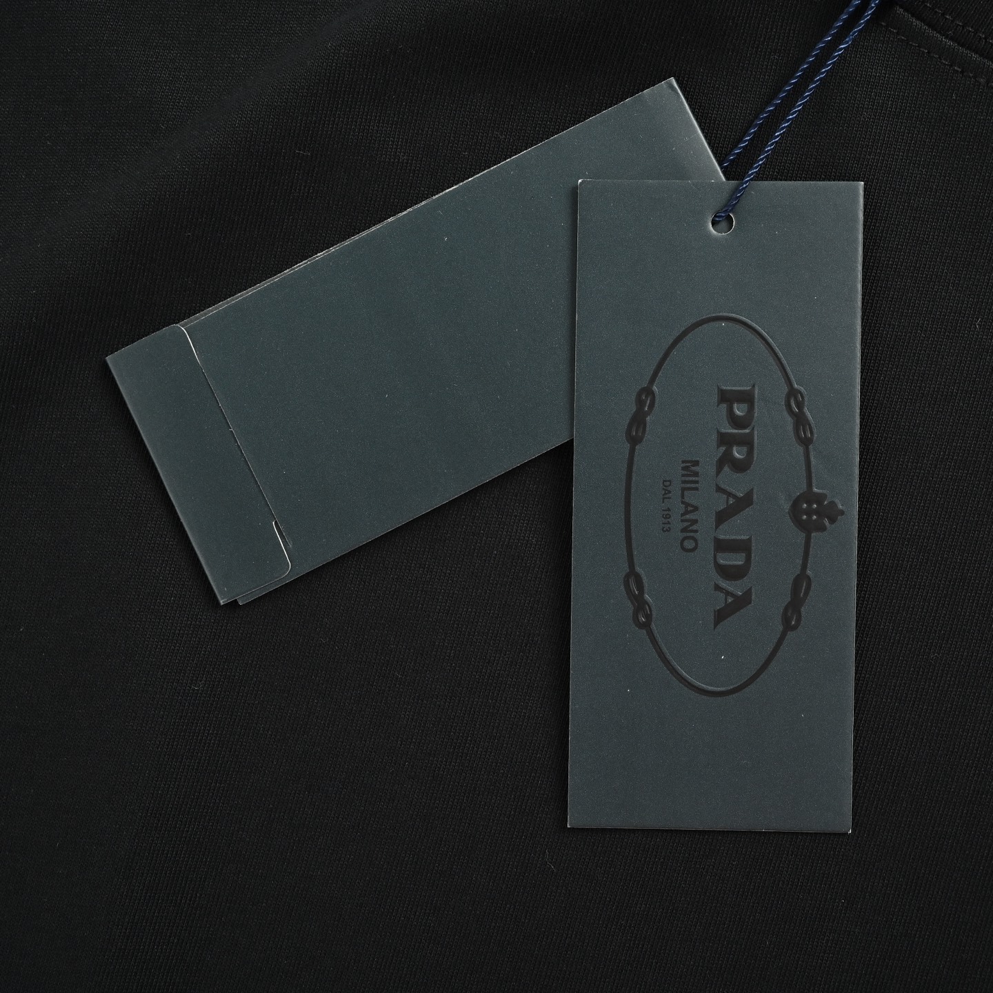 Prada/普拉达 经典徽标logo刺绣短袖