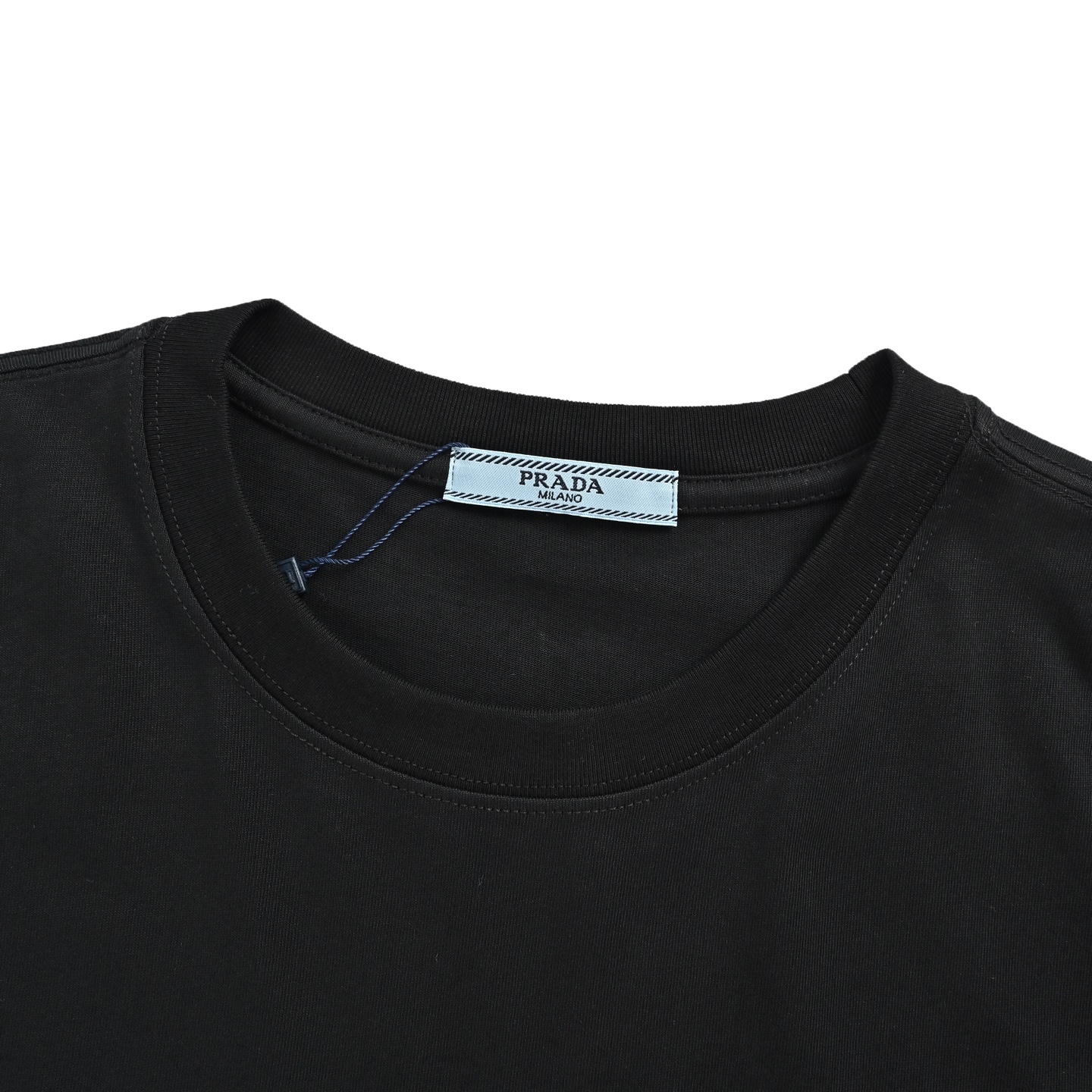 Prada/普拉达 经典徽标logo刺绣短袖