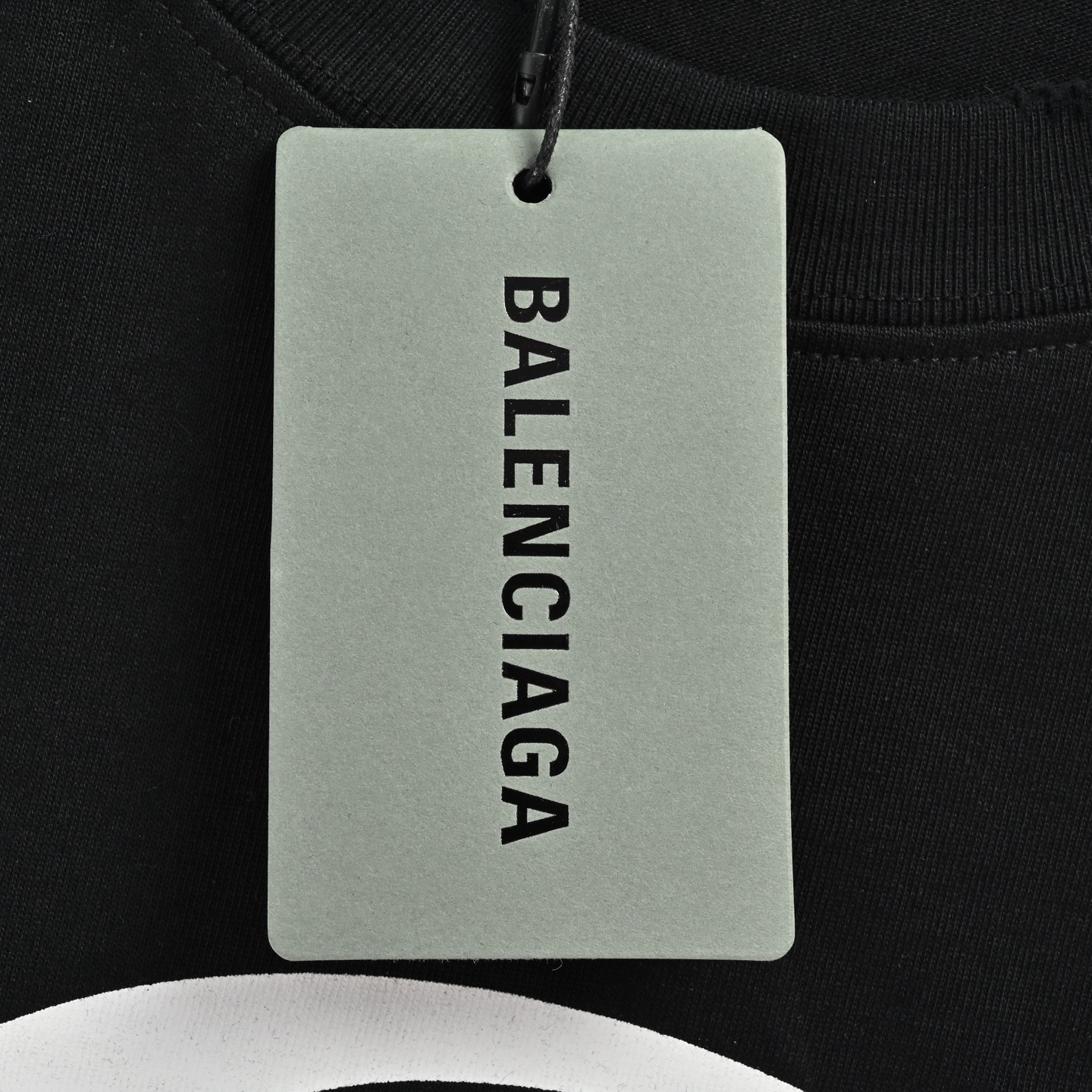 Balenciaga/巴黎世家 圆环字母印花短袖 走秀logo印花短袖T恤 白色 黑色 粉色 薄荷绿 Balenciaga/巴黎世家 圆环字母印花短袖 走秀logo印花短袖T恤 白色 黑色 粉色 薄荷绿