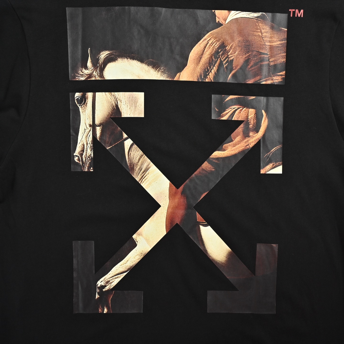 OFF WHITE CO VIRGIL 驭马箭头印花短袖