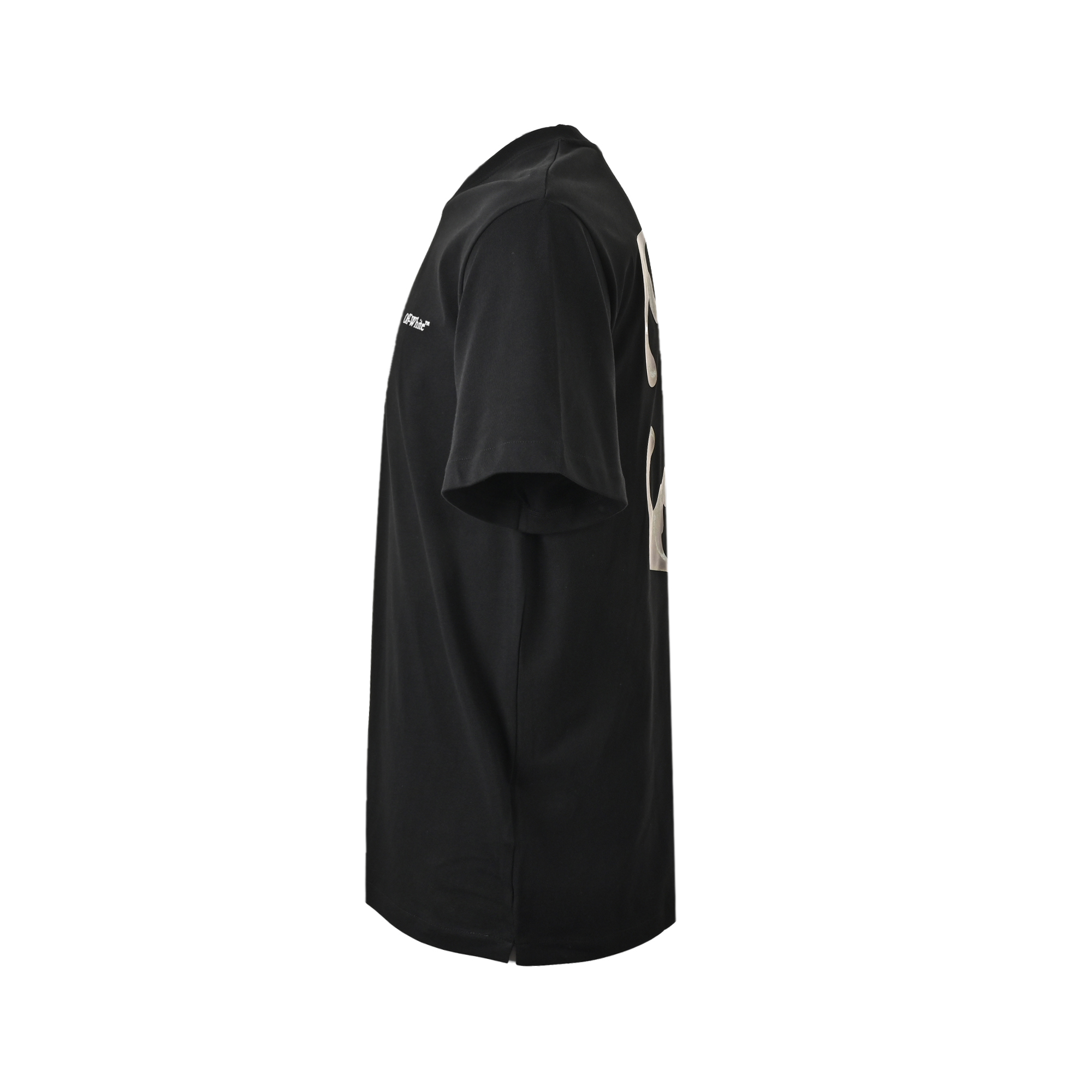 OFF WHITE CO VIRGIL 做旧金属船锚印花短袖