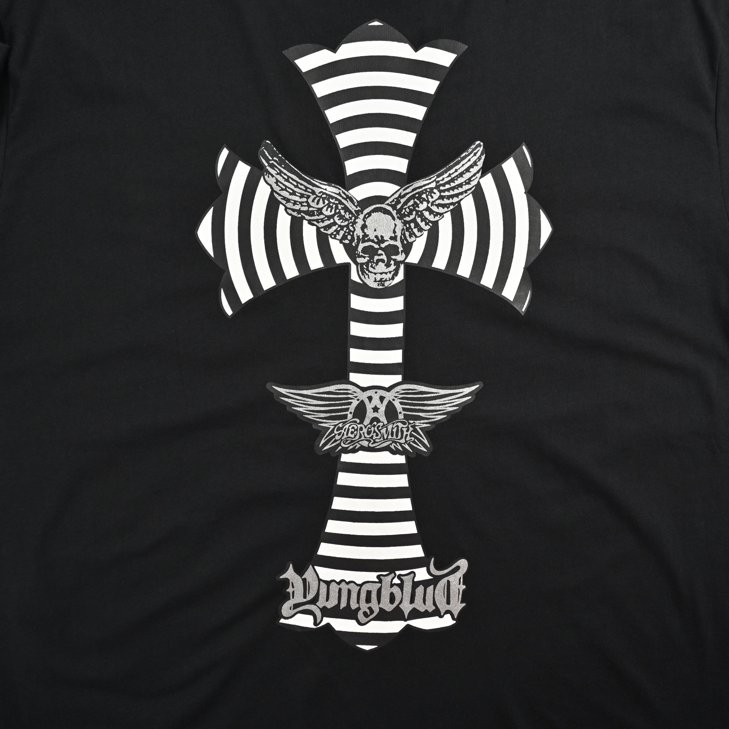 CHROME HEARTS/克罗心 骷髅视觉十字印花短袖-Top High Quatity Cheap Sneakers Fashion Clothing Clothes Bags handbags Shoes of all Brand wholesale With The best Quality And Beautiful Price from China Factory Chinese suppliers wholesaler seller CHROME HEARTS/克罗心 骷髅视觉十字印花短袖