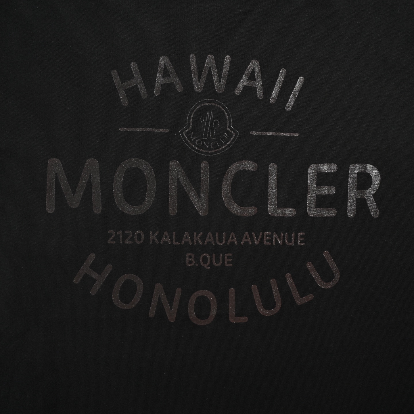 Moncler/蒙口 字母徽章小标短袖