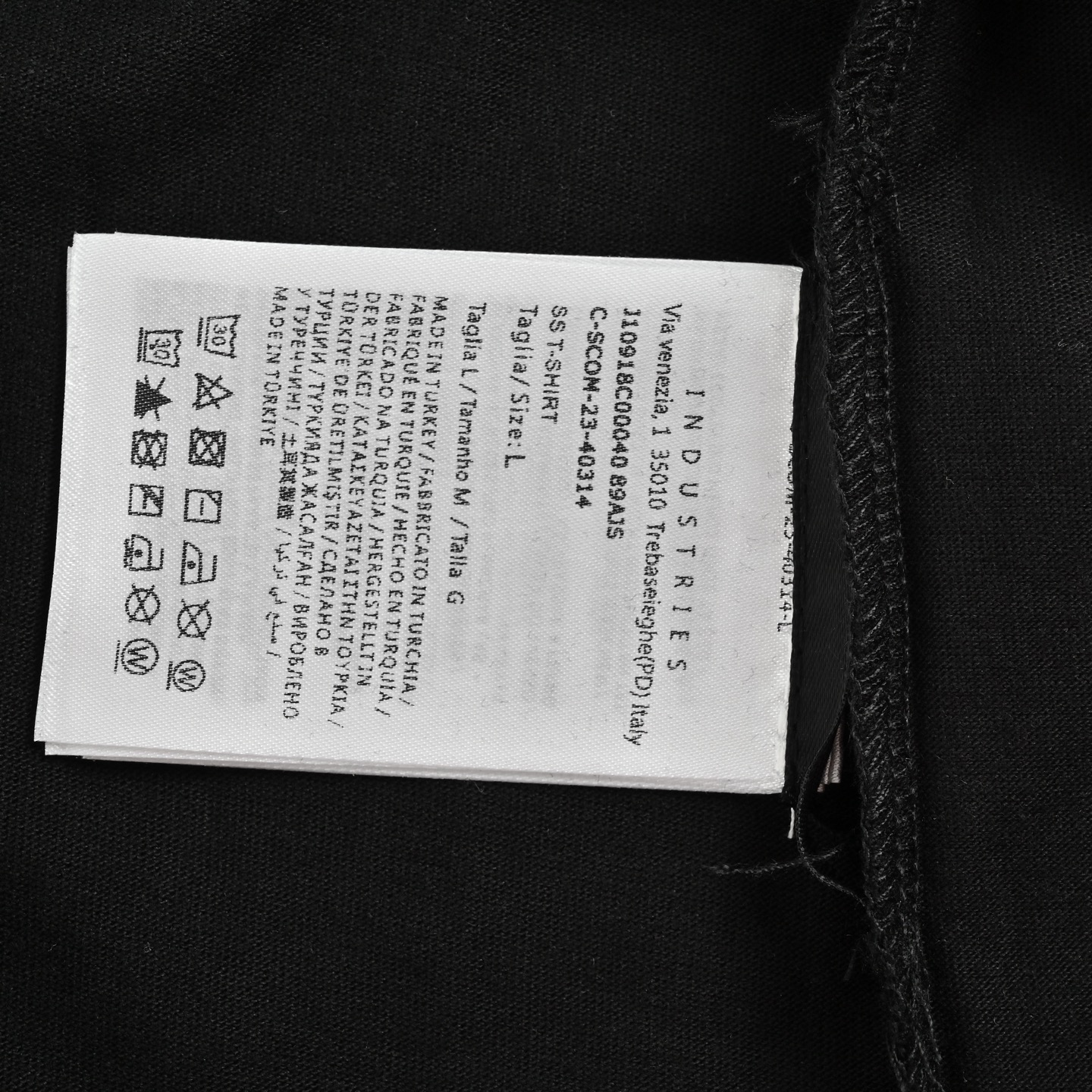 Moncler/蒙口 字母徽章小标短袖