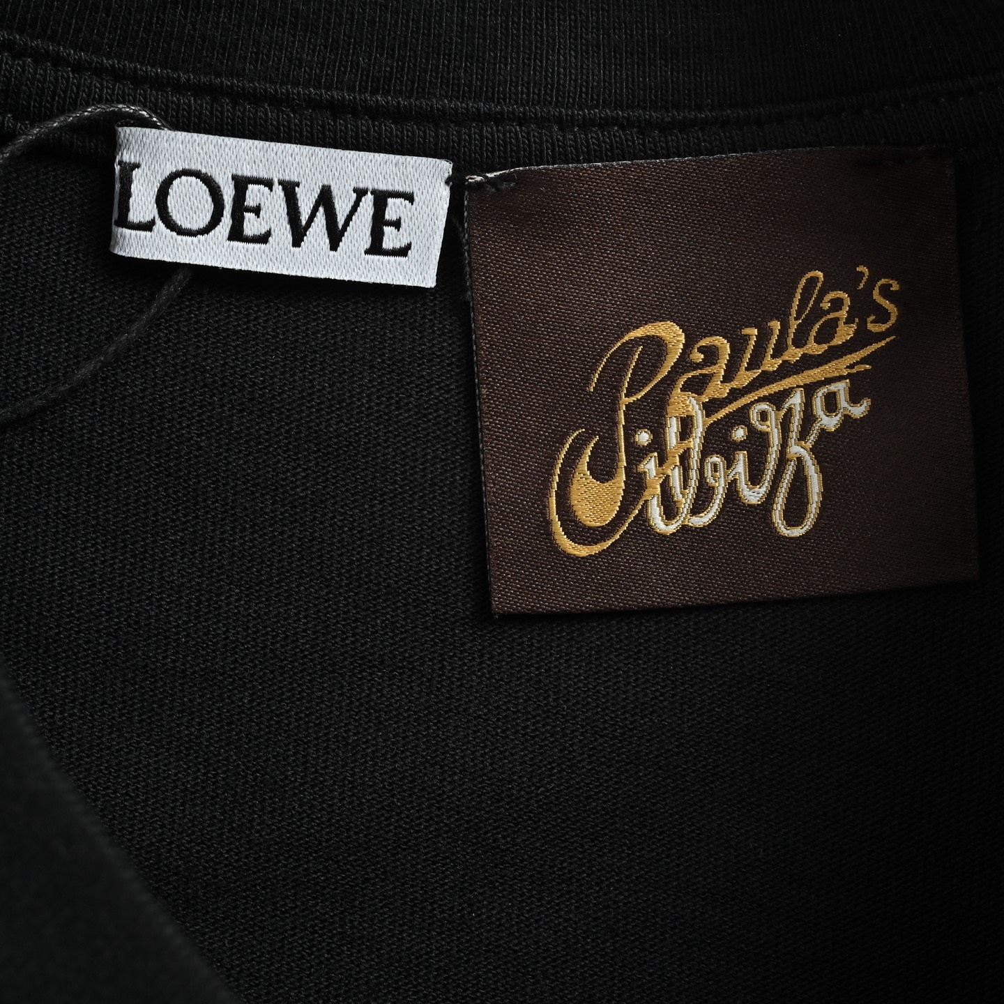 Loewe/罗意威 26ss 领口徽标logo刺绣短袖-Top High Quatity Cheap Sneakers Fashion Clothing Clothes Bags handbags Shoes of all Brand wholesale With The best Quality And Beautiful Price from China Factory Chinese suppliers wholesaler seller Loewe/罗意威 26ss 领口徽标logo刺绣短袖