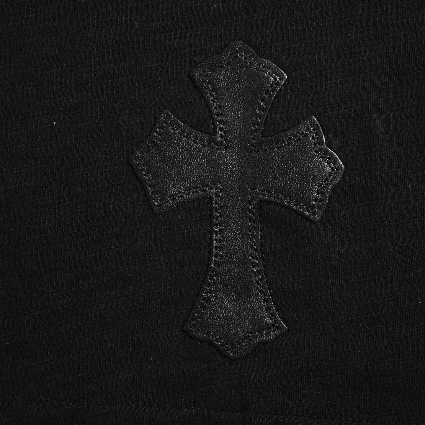 CHROME HEARTS/克罗心 口袋十字皮标短袖