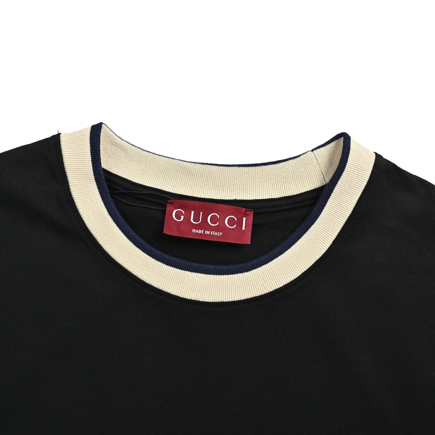 Gucci/古驰 拼色螺纹领1921双G刺绣短袖-莆田鞋,莆田鞋货源,高仿鞋,高仿鞋货源,安福档口,莆田高仿鞋,莆田鞋批发,高仿鞋批发,莆田高仿运动鞋,高仿运动鞋,莆田运动鞋 Gucci/古驰 拼色螺纹领1921双G刺绣短袖
