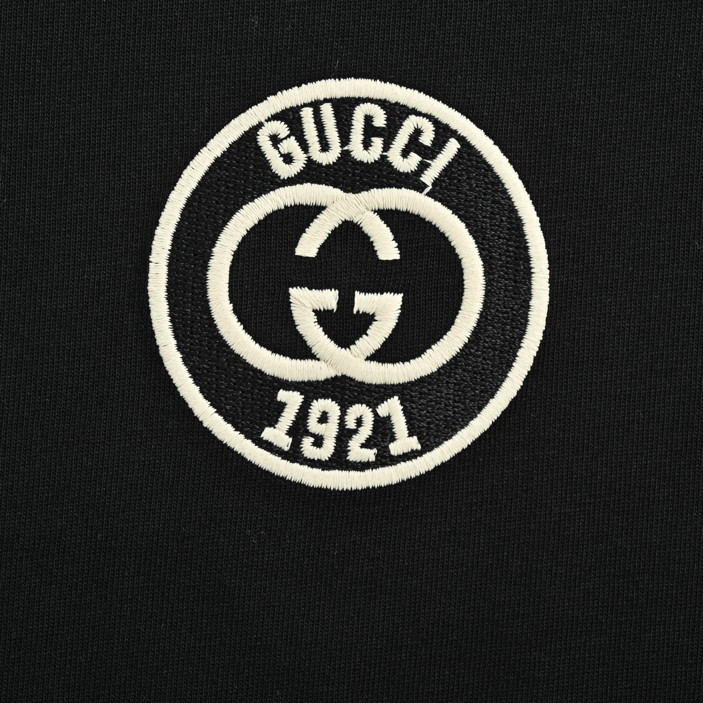 Gucci/古驰 拼色螺纹领1921双G刺绣短袖-莆田鞋,莆田鞋货源,高仿鞋,高仿鞋货源,安福档口,莆田高仿鞋,莆田鞋批发,高仿鞋批发,莆田高仿运动鞋,高仿运动鞋,莆田运动鞋 Gucci/古驰 拼色螺纹领1921双G刺绣短袖