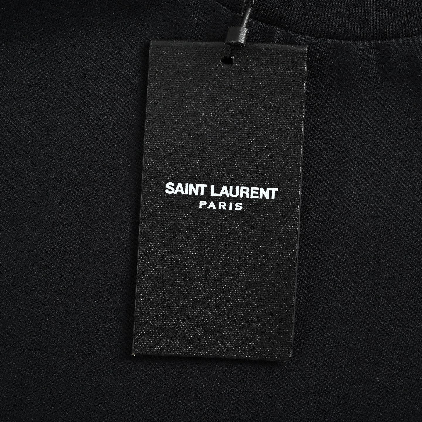 SAINT LAURENT/圣罗兰 下摆标签短袖