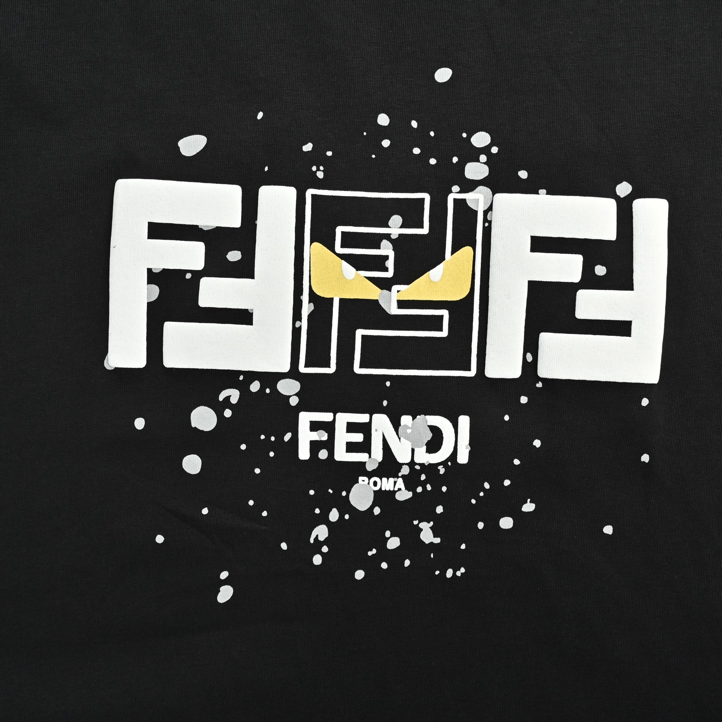 Fendi/芬迪 泼墨小怪兽FF印花短袖-Top High Quatity Cheap Sneakers Fashion Clothing Clothes Bags handbags Shoes of all Brand wholesale With The best Quality And Beautiful Price from China Factory Chinese suppliers wholesaler seller Fendi/芬迪 泼墨小怪兽FF印花短袖
