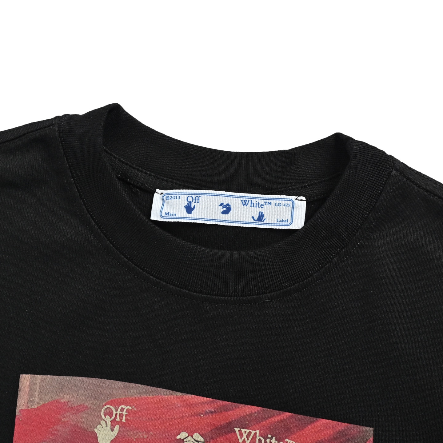 OFF WHITE 模糊油画箭头印花短袖 OFF WHITE 模糊油画箭头印花短袖