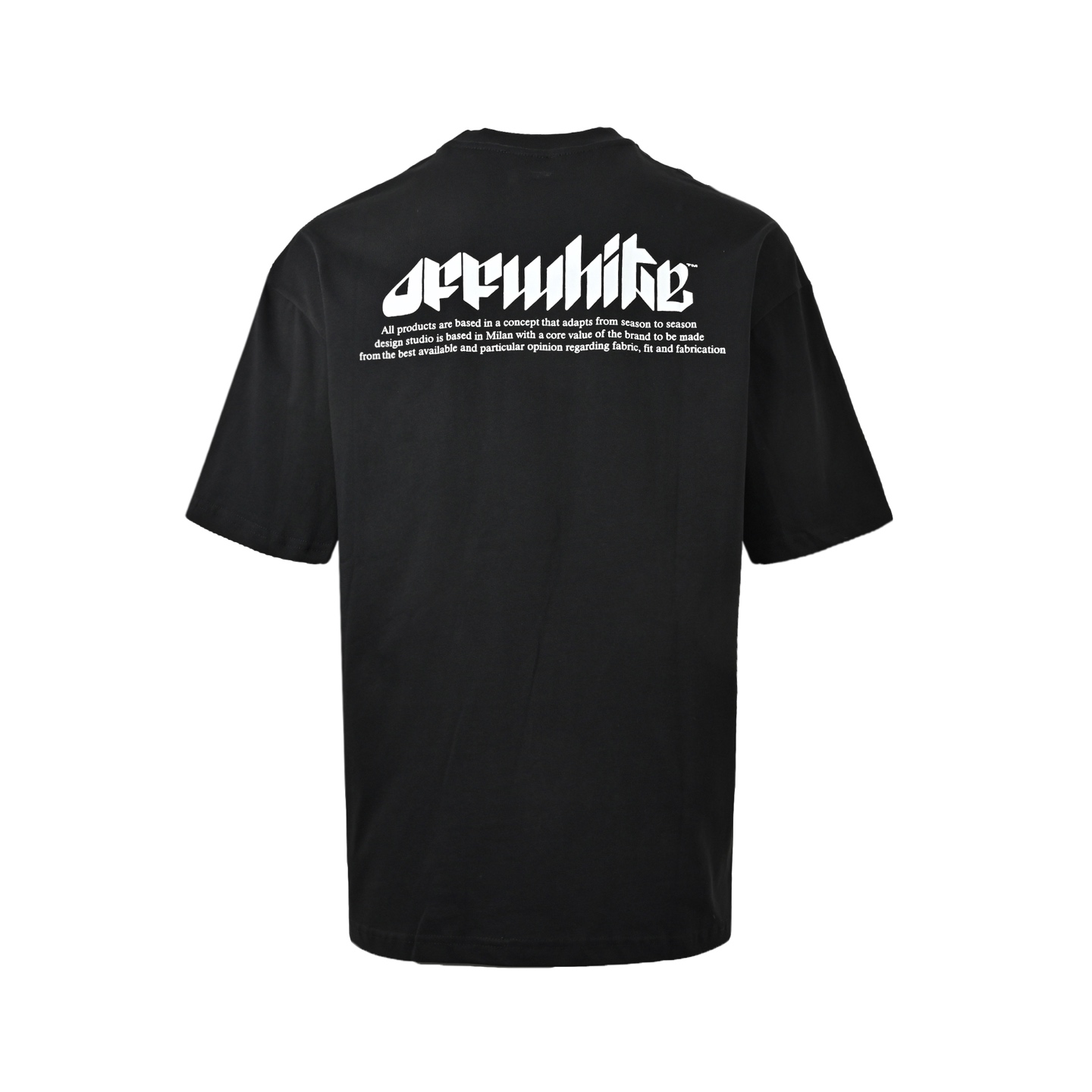 OFF WHITE 眼睛字母logo印花短袖 oversize版型