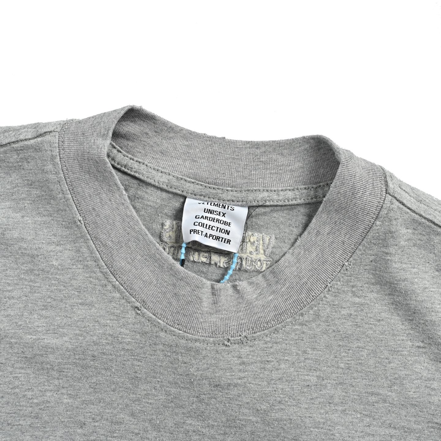 VETEMENTS/维特萌 VTM风格彩色标语logo短袖