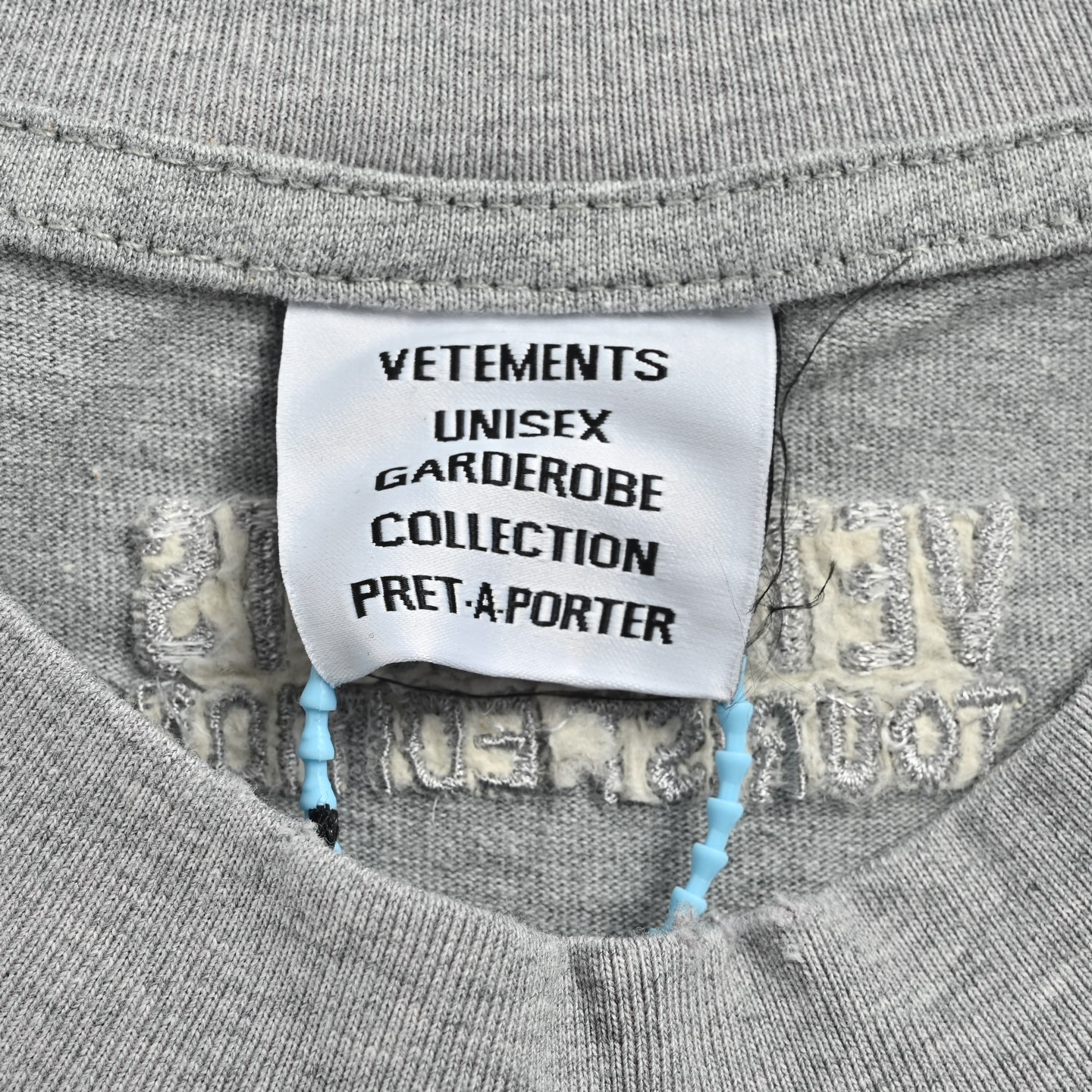 VETEMENTS/维特萌 VTM风格彩色标语logo短袖