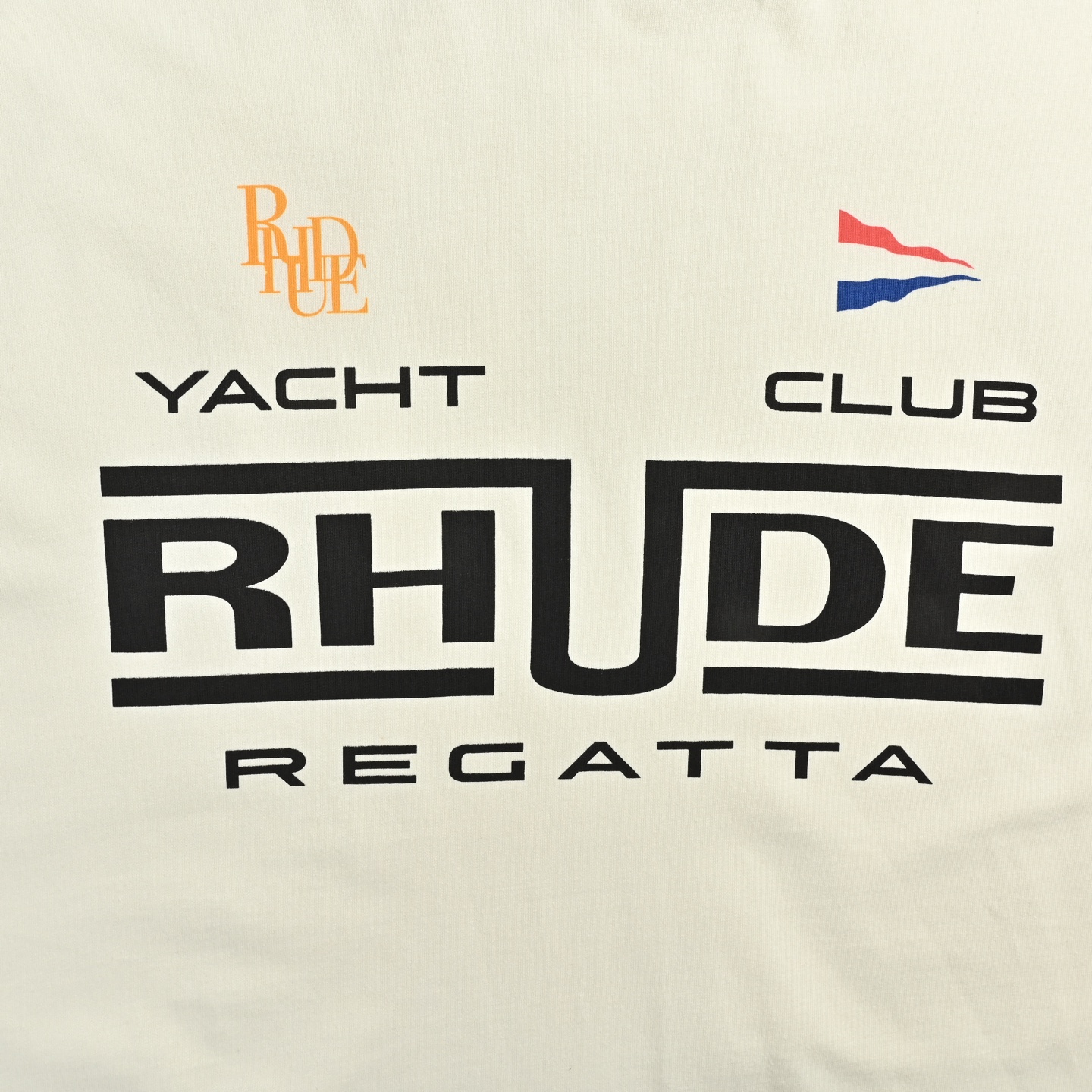 RHUDE万宝路游艇俱乐部徽标logo短袖T恤-Chinese UA Cheap High Quatity Brand Clothes Bags handbags Sneakers wholesale wholesaler seller from China Factory suppliers Fashion Clothing Shoes best Quality Beautiful Price RHUDE万宝路游艇俱乐部徽标logo短袖T恤