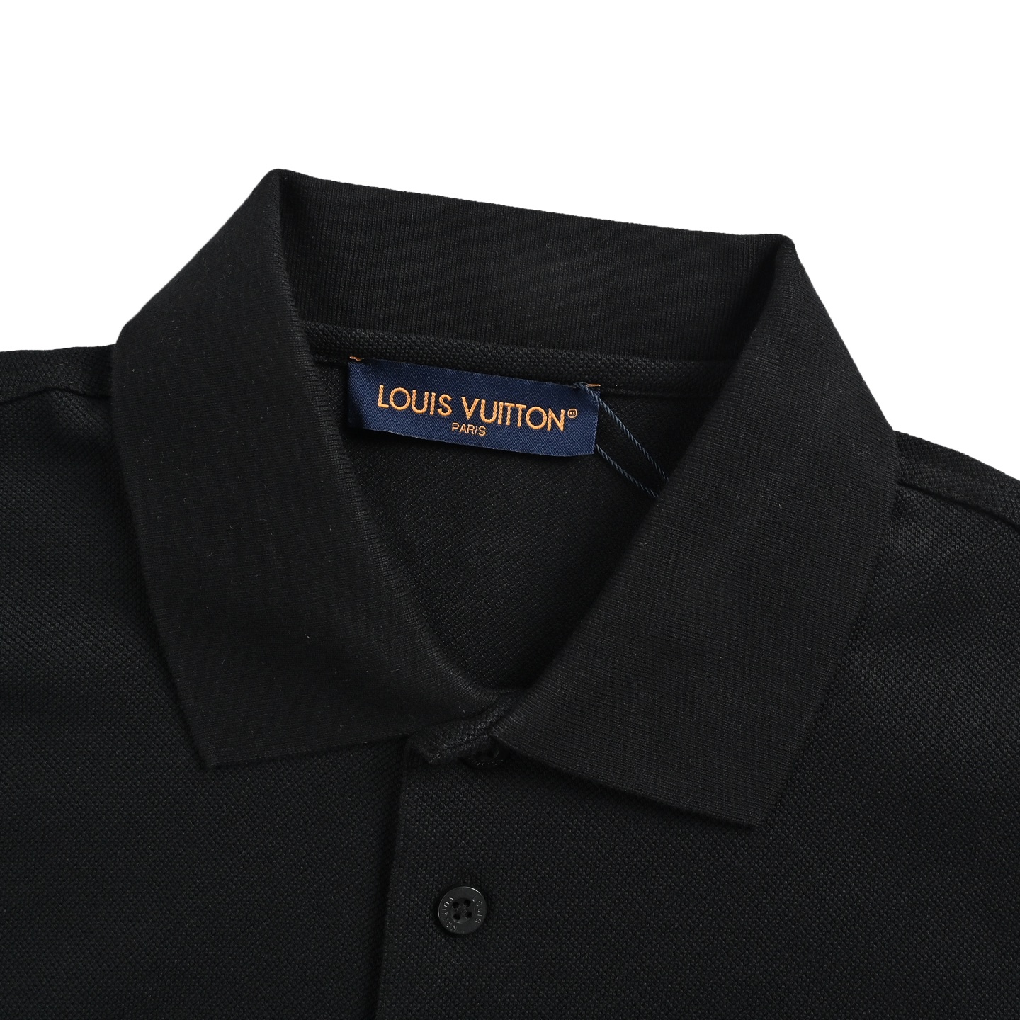 LouisVuitton/路易威登 刺绣签名Polo短袖 黑色 白色-Top High Quatity Cheap Sneakers Fashion Clothing Clothes Bags handbags Shoes of all Brand wholesale With The best Quality And Beautiful Price from China Factory Chinese suppliers wholesaler seller LouisVuitton/路易威登 刺绣签名Polo短袖 黑色 白色