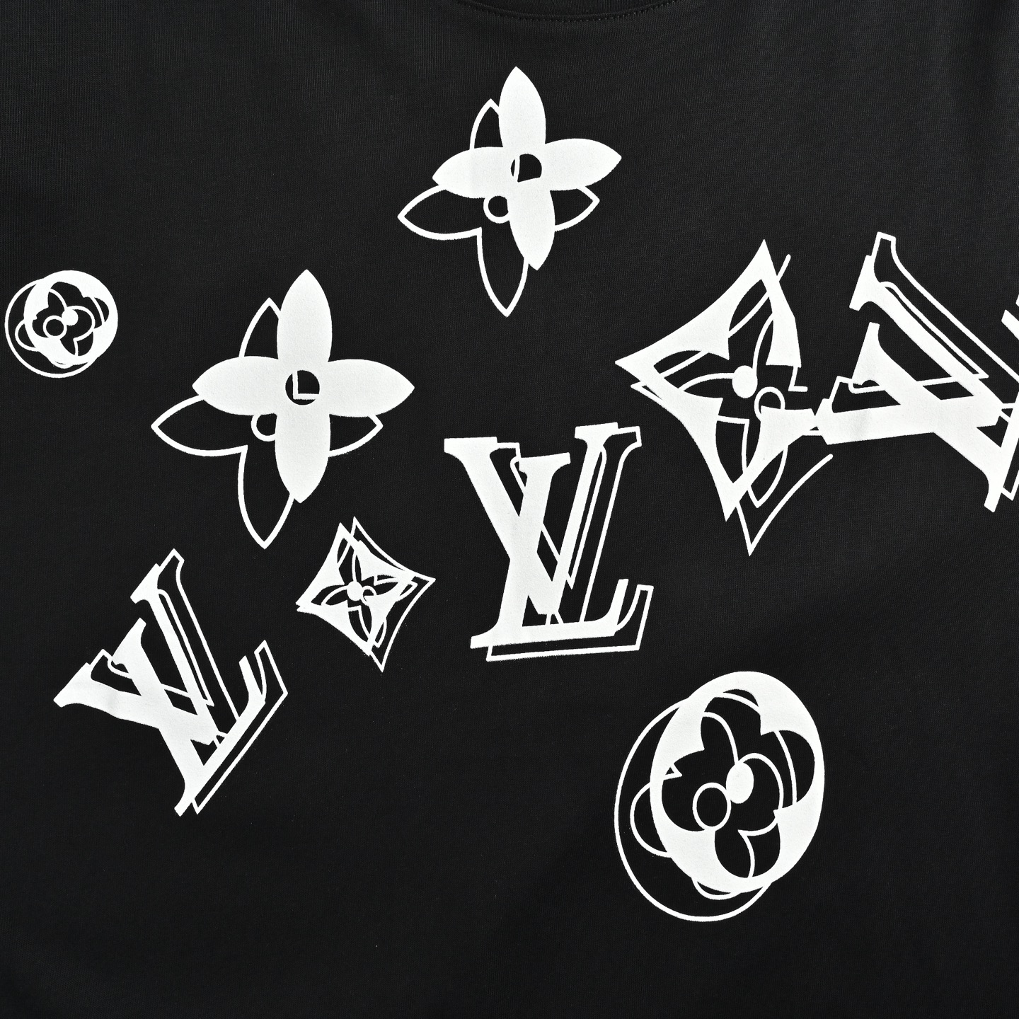 Louis Vuitton/路易威登 重影老花印花短袖 LV Monogram短袖T恤-莆田鞋,莆田鞋货源,高仿鞋,高仿鞋货源,安福档口,莆田高仿鞋,莆田鞋批发,高仿鞋批发,莆田高仿运动鞋,高仿运动鞋,莆田运动鞋 Louis Vuitton/路易威登 重影老花印花短袖 LV Monogram短袖T恤