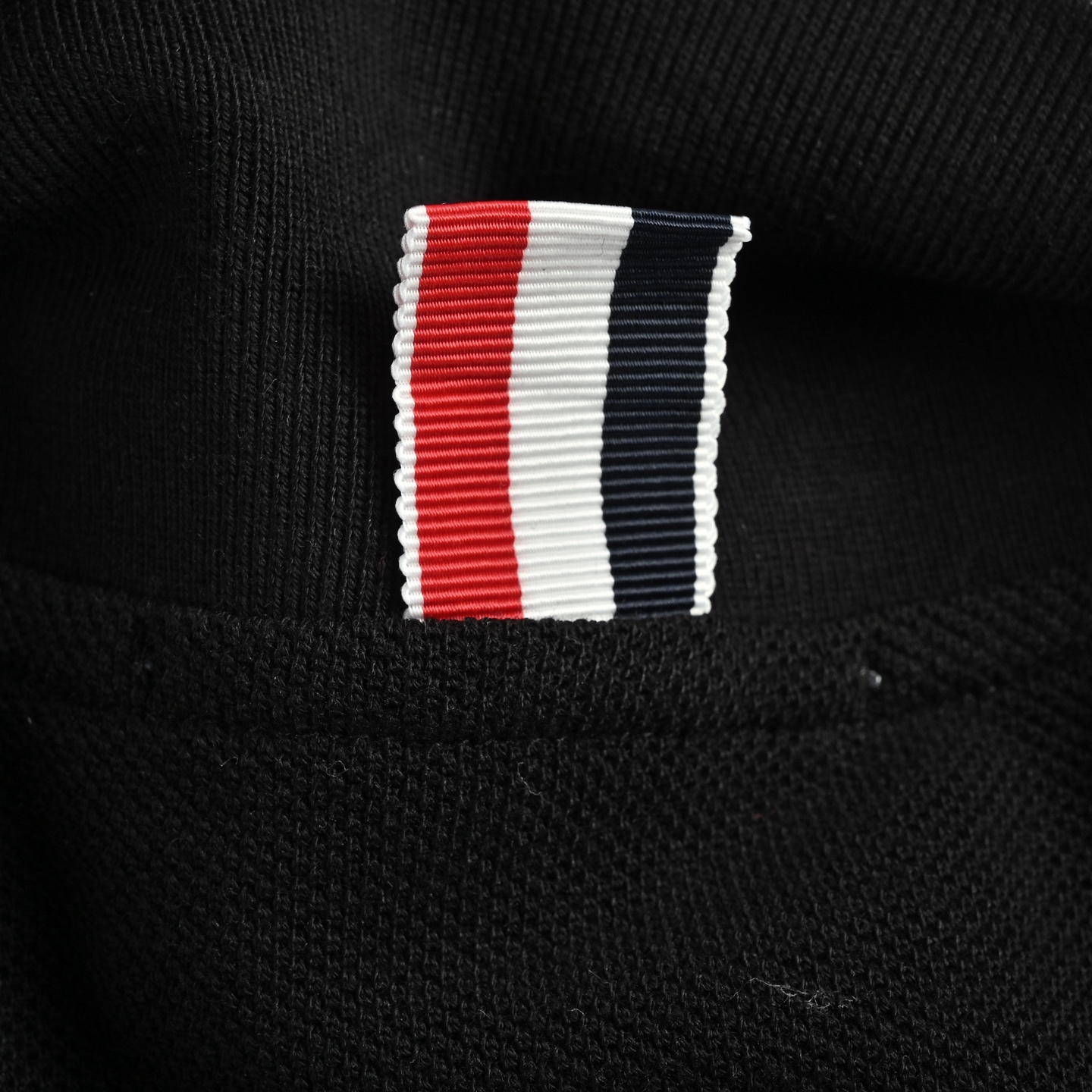 Thom Browne/汤姆布朗 经典色织四杠Polo短袖