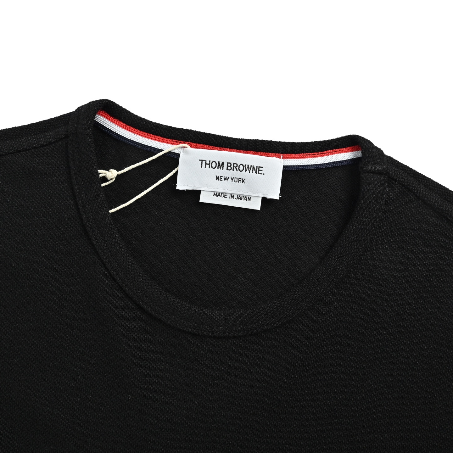 Thom Browne/汤姆布朗 经典色织四杠短袖 TB经典版型 碳灰-Top High Quatity Cheap Sneakers Fashion Clothing Clothes Bags handbags Shoes of all Brand wholesale With The best Quality And Beautiful Price from China Factory Chinese suppliers wholesaler seller Thom Browne/汤姆布朗 经典色织四杠短袖 TB经典版型 碳灰