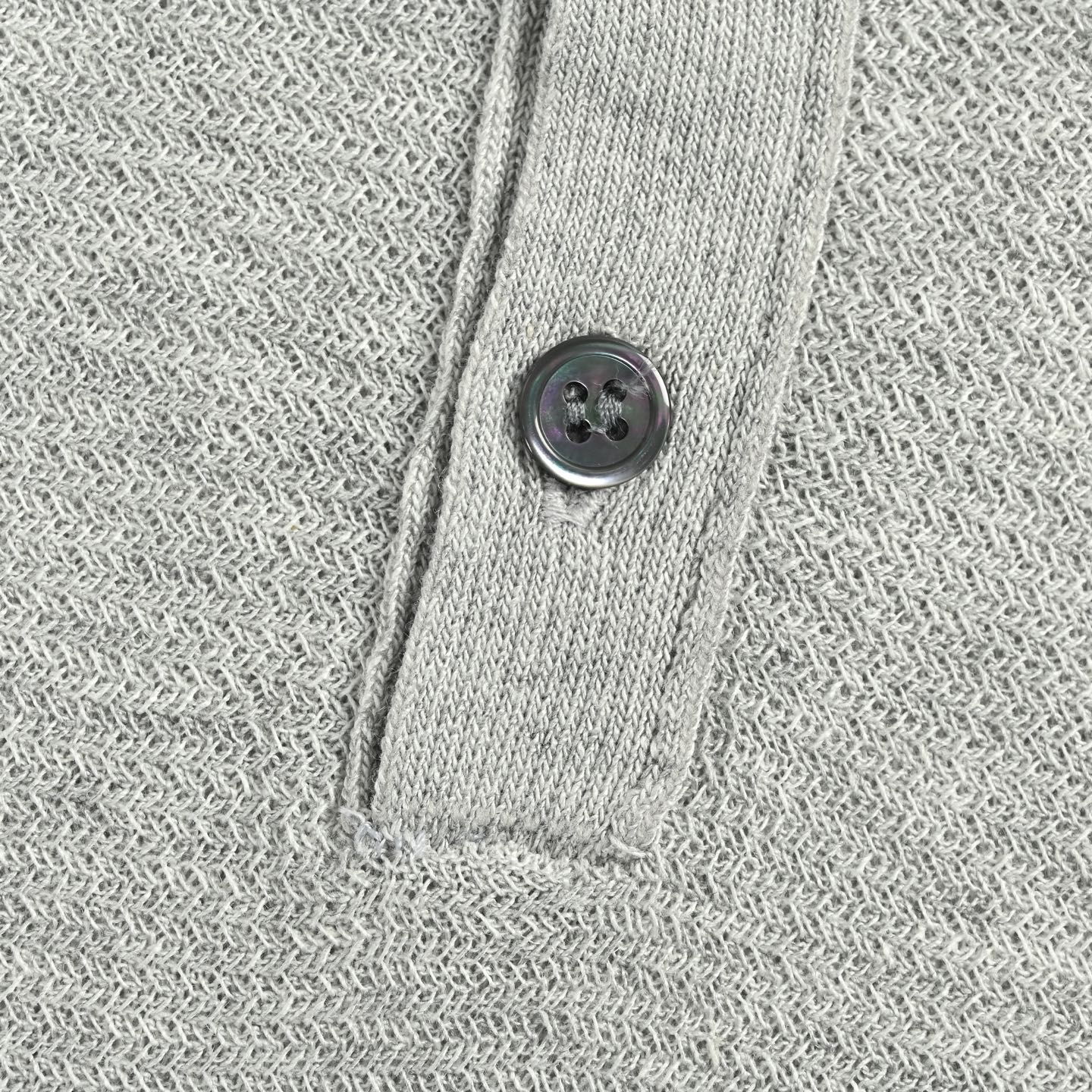 BRUNELLO CUCINELLI/BC 小贝同款亚麻混纺亨利领针织短袖 BRUNELLO CUCINELLI/BC 小贝同款亚麻混纺亨利领针织短袖