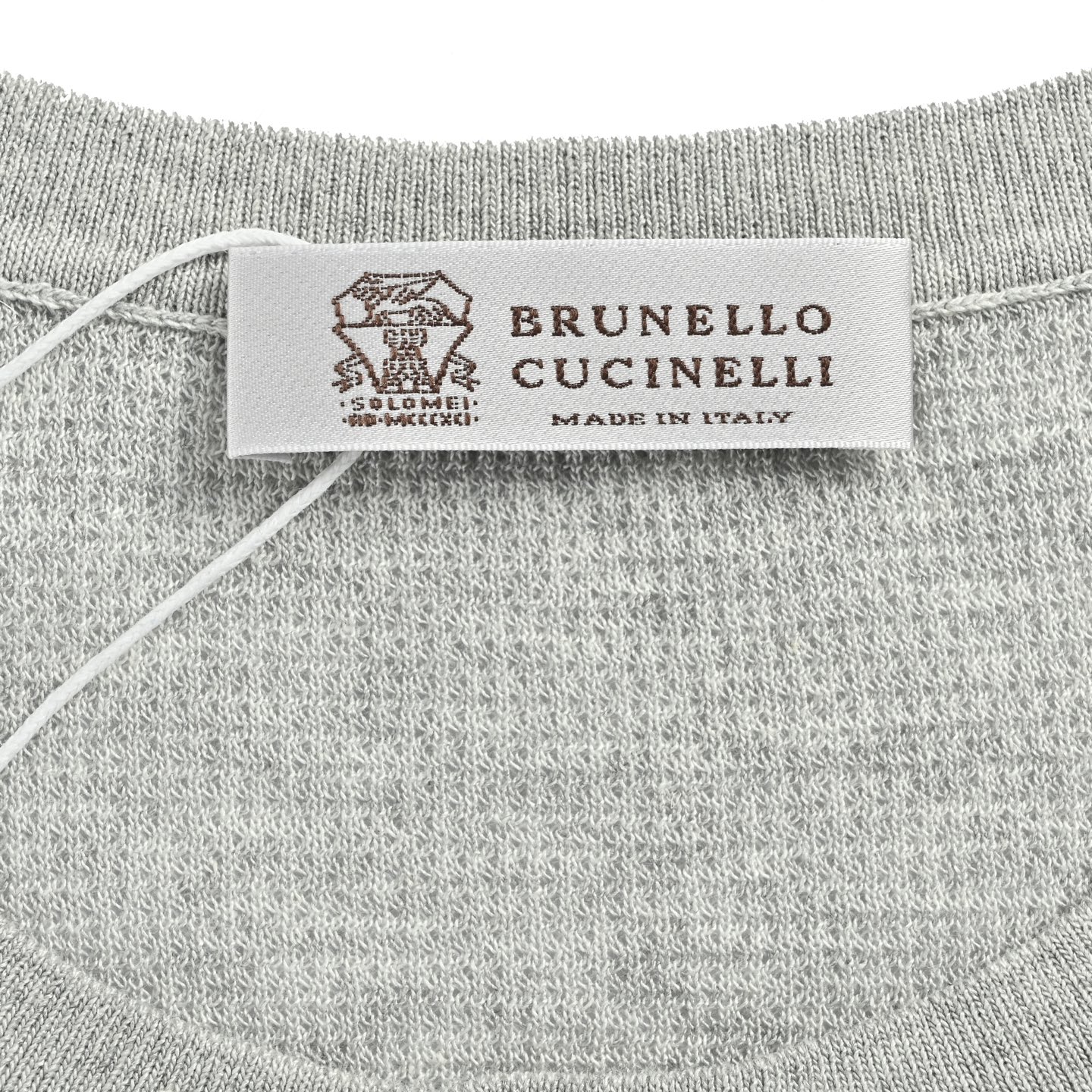 BRUNELLO CUCINELLI/BC 小贝同款亚麻混纺亨利领针织短袖 BRUNELLO CUCINELLI/BC 小贝同款亚麻混纺亨利领针织短袖