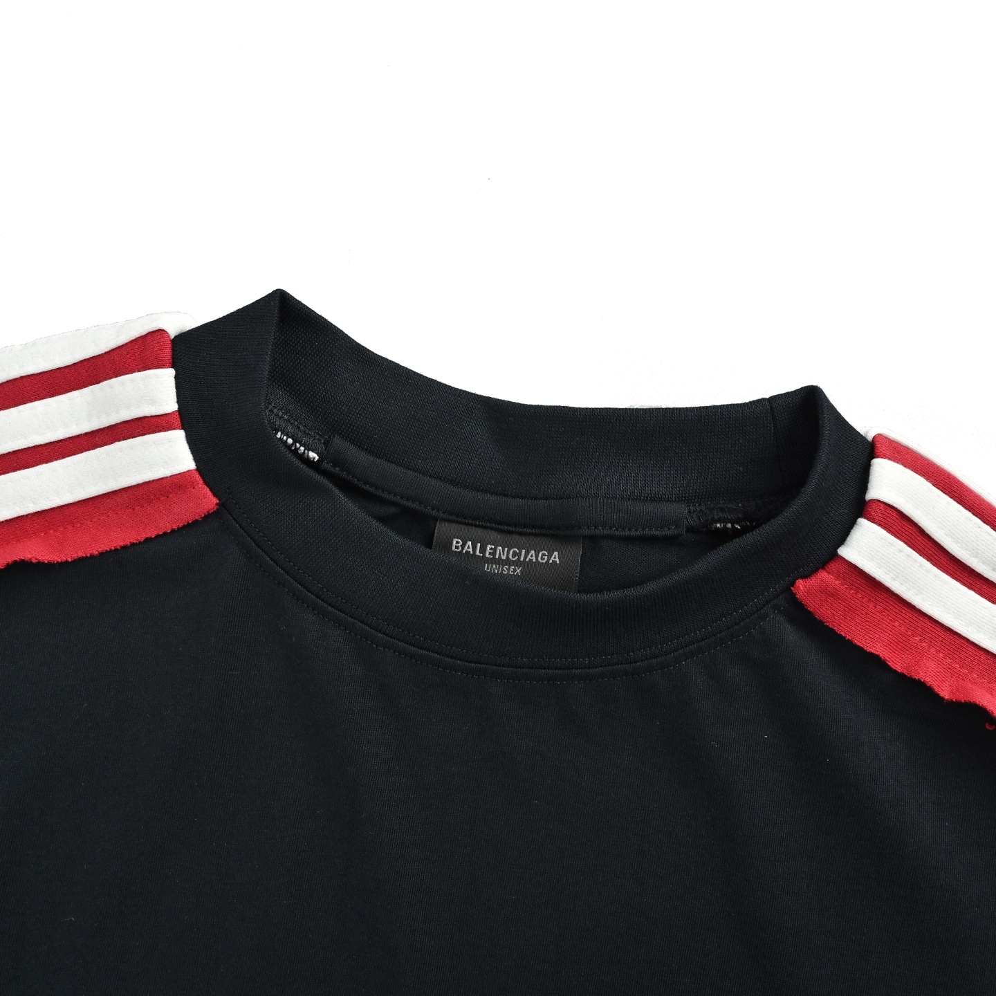 Balenciaga/巴黎世家 UNITY SPORTS ICON双环肩膀织带短袖-Top High Quatity Cheap Sneakers Fashion Clothing Clothes Bags handbags Shoes of all Brand wholesale With The best Quality And Beautiful Price from China Factory Chinese suppliers wholesaler seller Balenciaga/巴黎世家 UNITY SPORTS ICON双环肩膀织带短袖