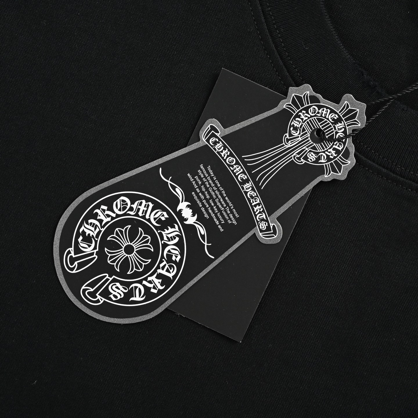 Chrome Hearts/克罗心 马蹄十字架烧花贴布破洞短袖 白色 黑色 粉色-Top High Quatity Cheap Sneakers Fashion Clothing Clothes Bags handbags Shoes of all Brand wholesale With The best Quality And Beautiful Price from China Factory Chinese suppliers wholesaler seller Chrome Hearts/克罗心 马蹄十字架烧花贴布破洞短袖 白色 黑色 粉色