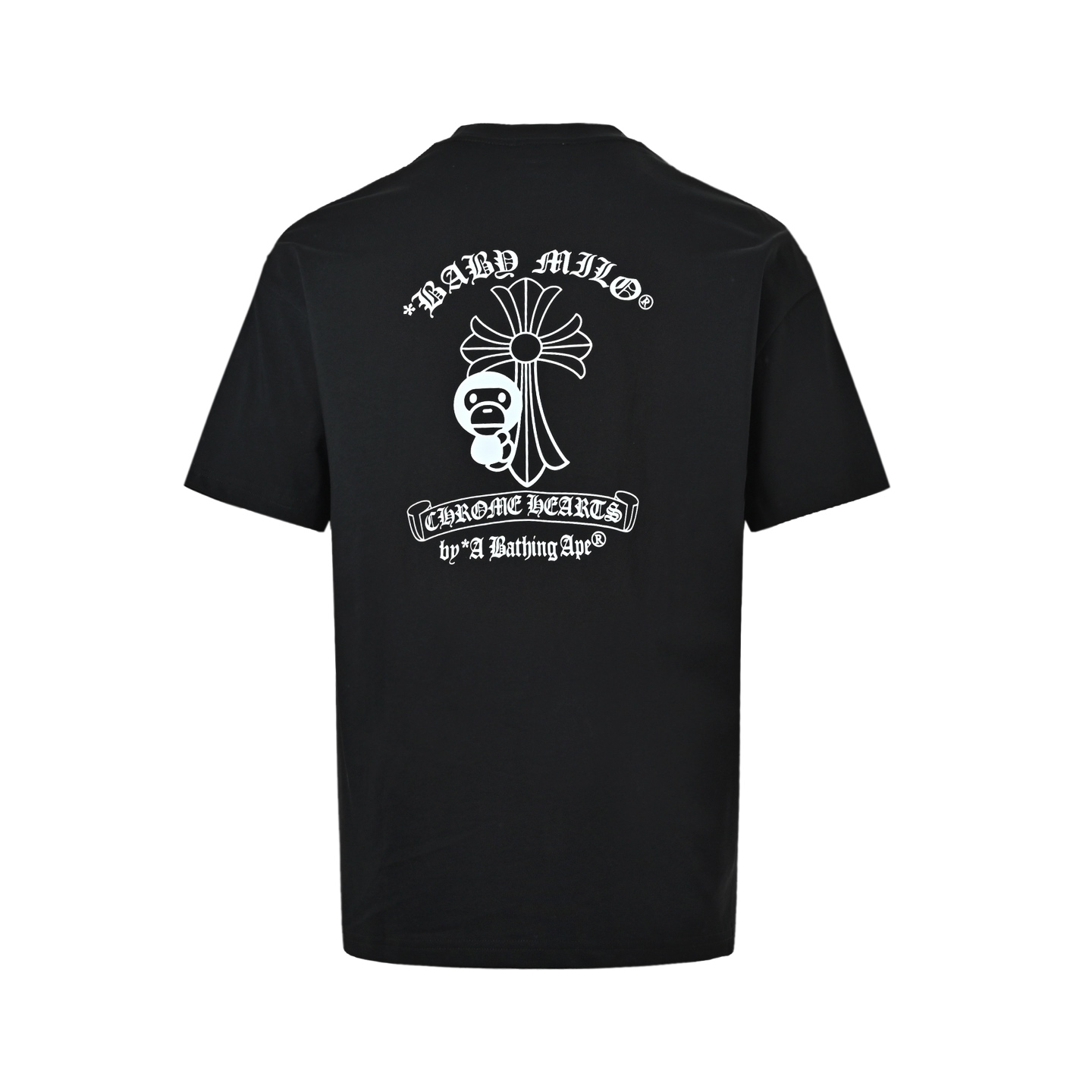 BAPE/猿人 克罗心联名经典字母印花短袖 黑 白-Top High Quatity Cheap Sneakers Fashion Clothing Clothes Bags handbags Shoes of all Brand wholesale With The best Quality And Beautiful Price from China Factory Chinese suppliers wholesaler seller BAPE/猿人 克罗心联名经典字母印花短袖 黑 白
