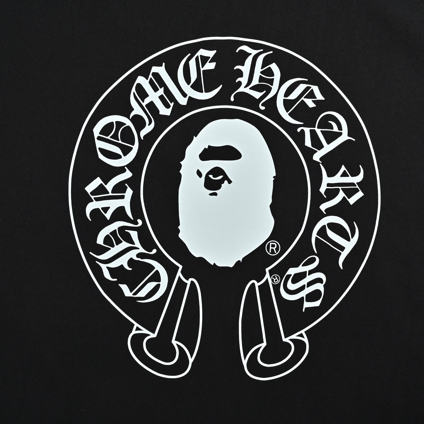 BAPE/猿人 克罗心联名经典字母印花短袖 黑 白-Top High Quatity Cheap Sneakers Fashion Clothing Clothes Bags handbags Shoes of all Brand wholesale With The best Quality And Beautiful Price from China Factory Chinese suppliers wholesaler seller BAPE/猿人 克罗心联名经典字母印花短袖 黑 白