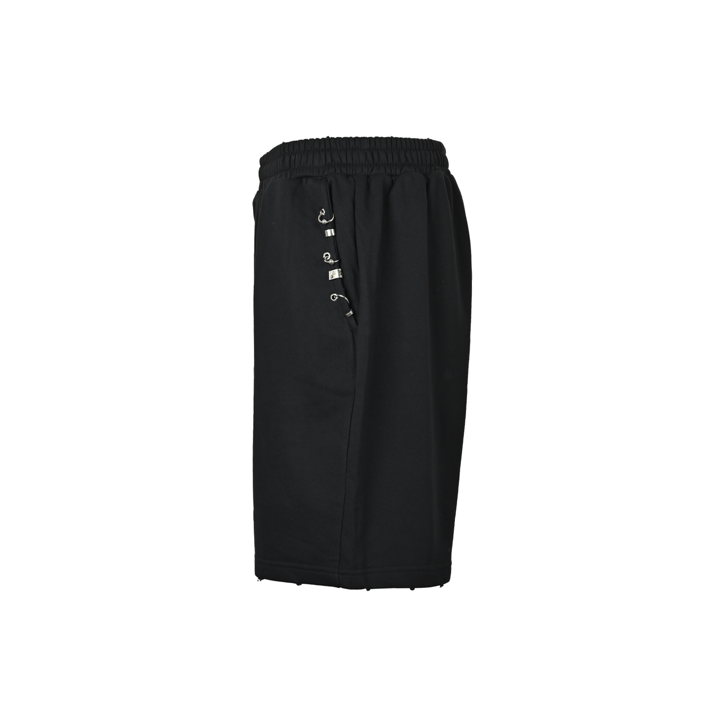 Balenciaga/巴黎世家 经典款刻字logo金属环扣短裤 拉绳松紧腰 黑色-Top High Quatity Cheap Sneakers Fashion Clothing Clothes Bags handbags Shoes of all Brand wholesale With The best Quality And Beautiful Price from China Factory Chinese suppliers wholesaler seller Balenciaga/巴黎世家 经典款刻字logo金属环扣短裤 拉绳松紧腰 黑色