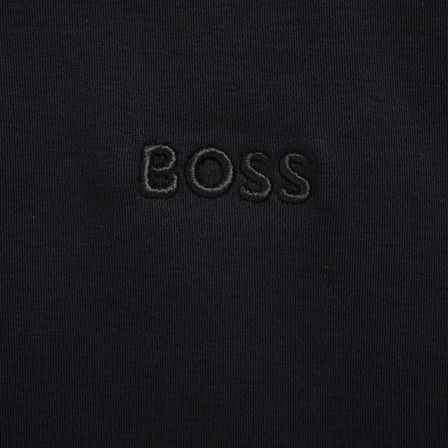 Boss 纯色刺绣小标Polo短袖 深宝蓝