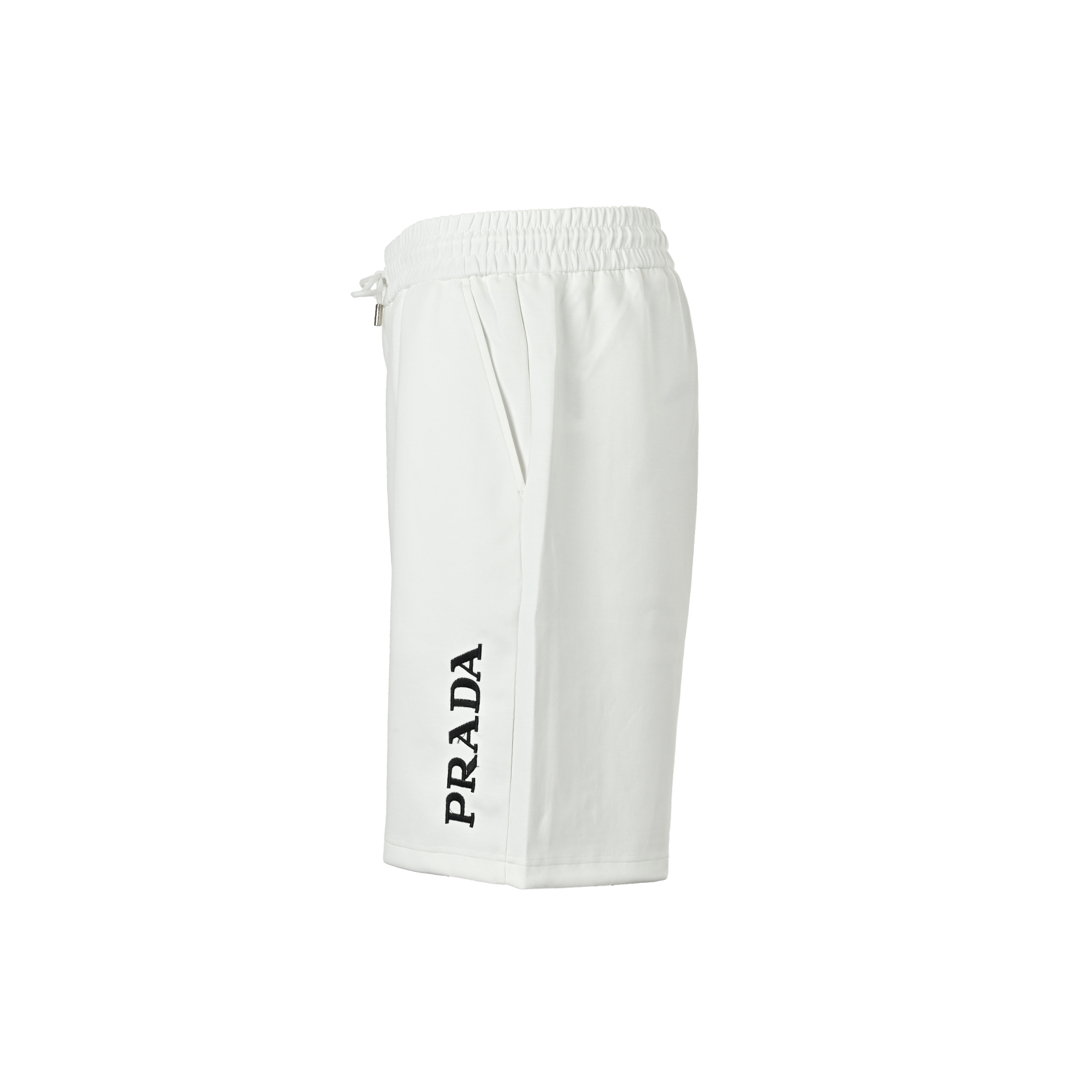 Prada/普拉达 刺绣字母徽标短裤 黑色-Chinese UA Cheap High Quatity Brand Clothes Bags handbags Sneakers wholesale wholesaler seller from China Factory suppliers Fashion Clothing Shoes best Quality Beautiful Price Prada/普拉达 刺绣字母徽标短裤 黑色