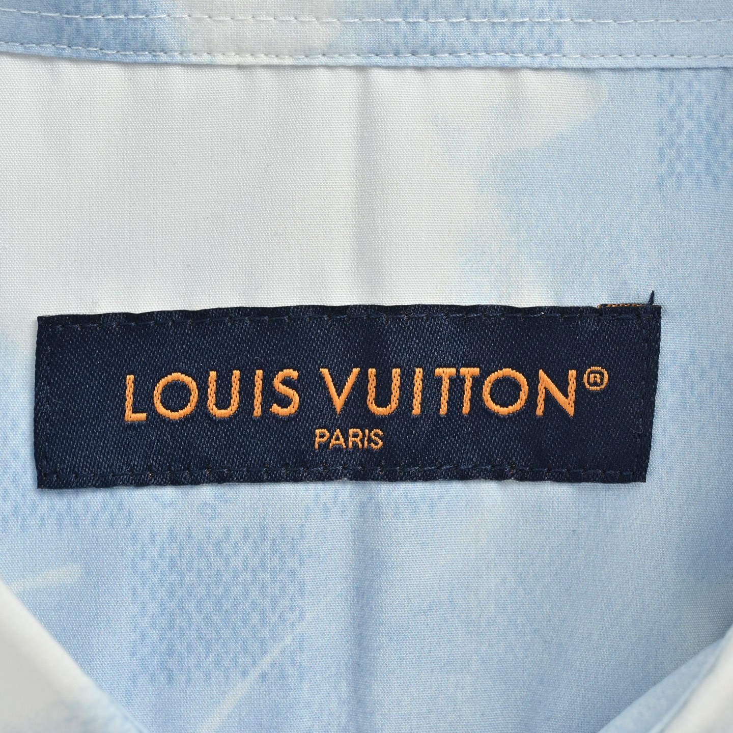 Louis Vuitton/路易威登 叠印标识印花短袖衬衫