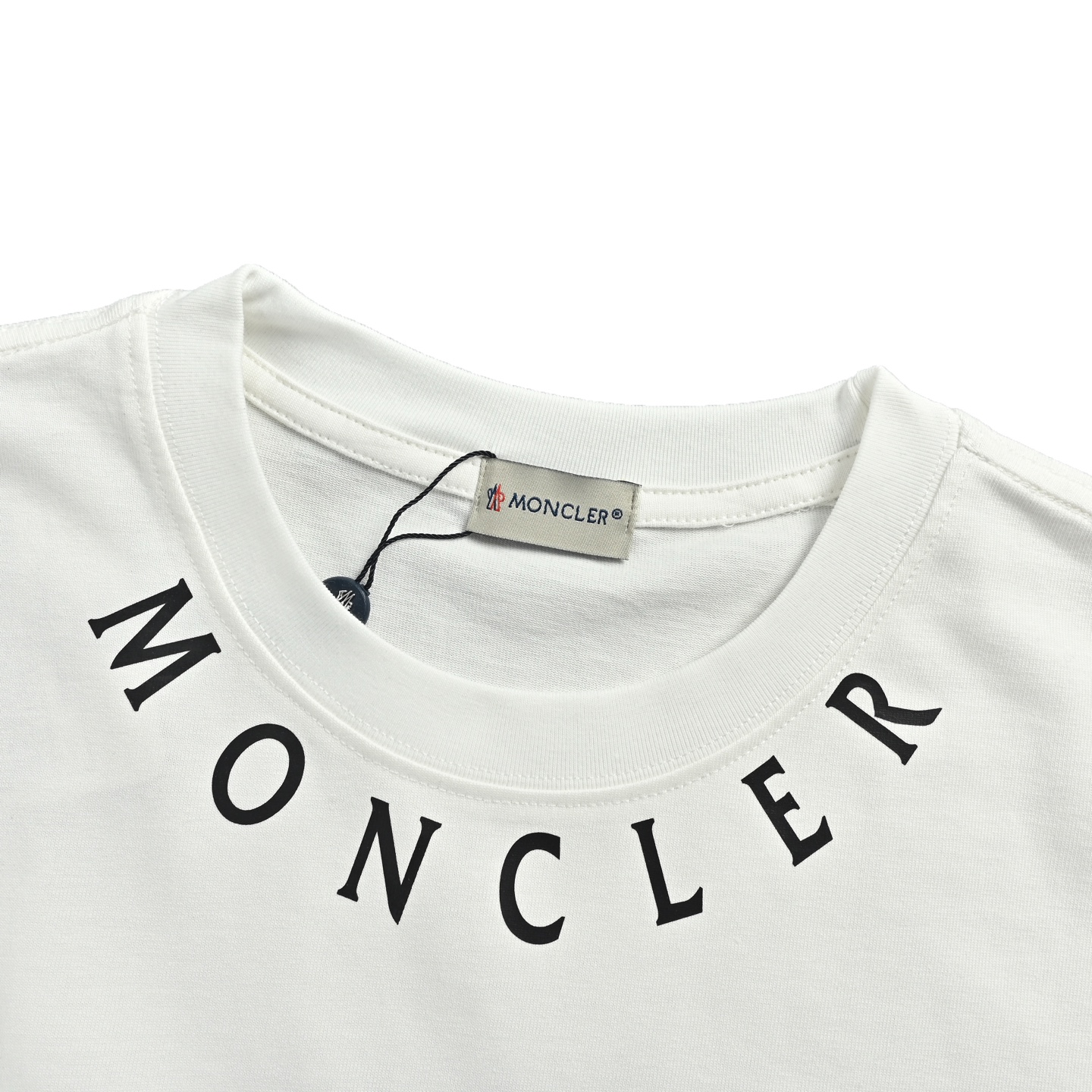 Moncler/蒙口 26ss 领口字母印花短袖