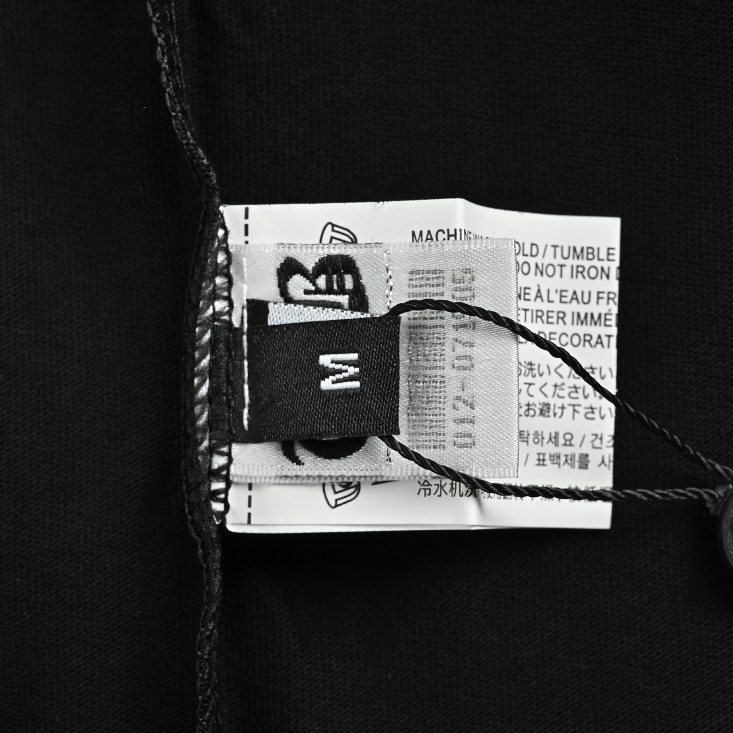 Chrome Hearts/克罗心 温感变色刺绣五金logo短袖 黑色 白色