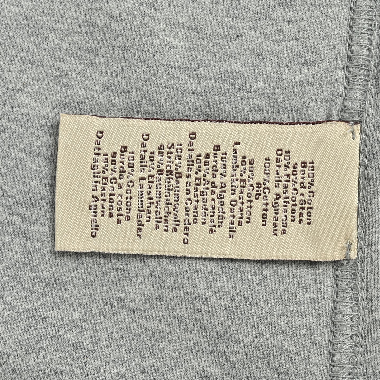 Hermes Paris 爱马仕 皮革贴饰logo刺绣短袖 Hermes Paris 爱马仕 皮革贴饰logo刺绣短袖