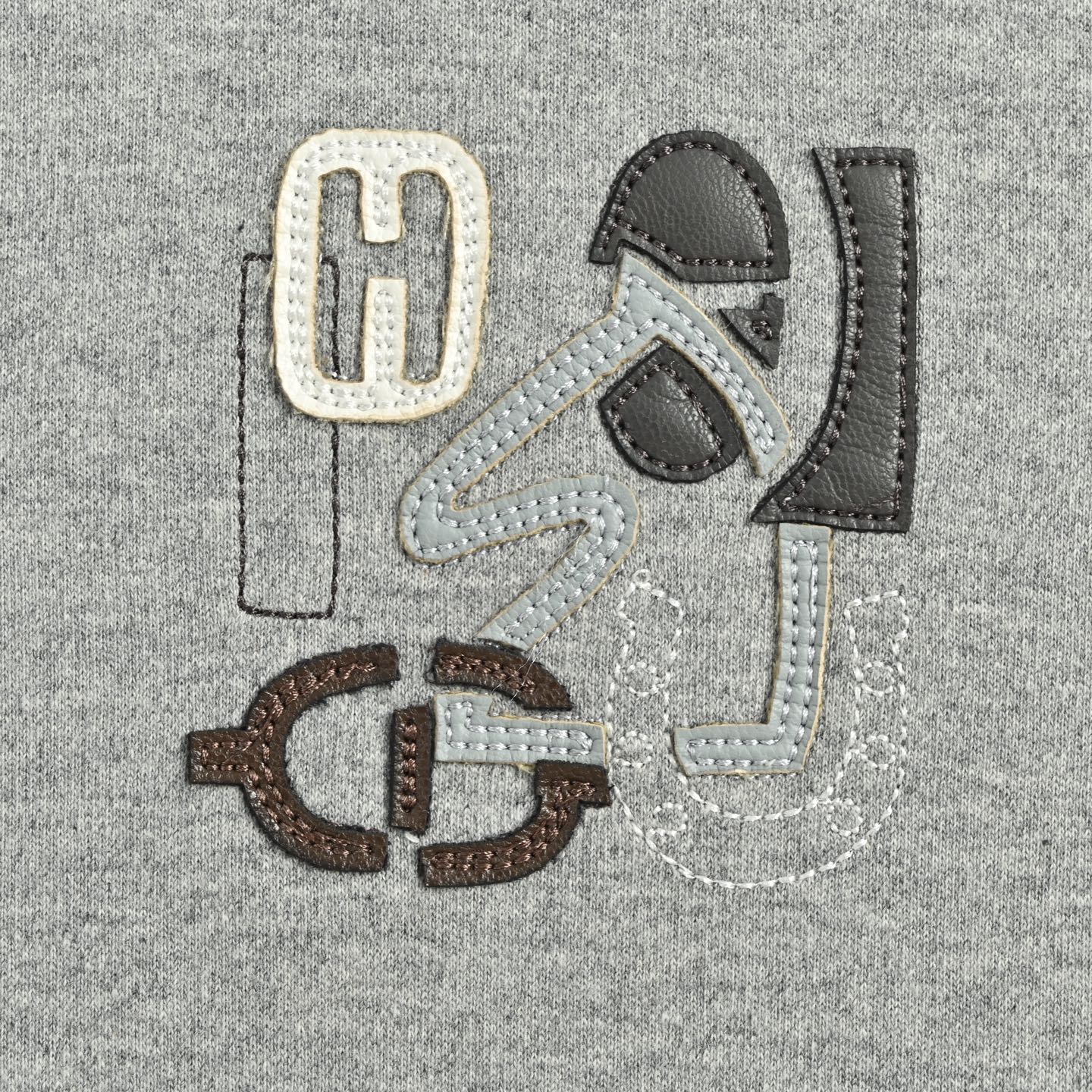 Hermes Paris 爱马仕 皮革贴饰logo刺绣短袖 Hermes Paris 爱马仕 皮革贴饰logo刺绣短袖