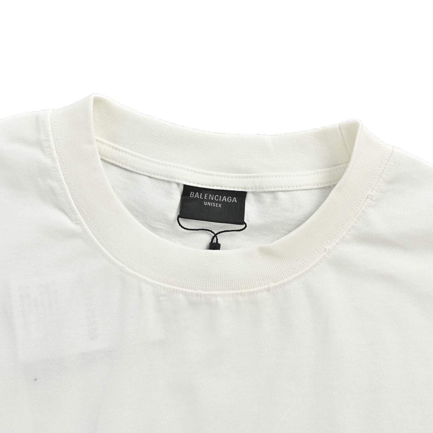Balenciaga/巴黎世家24ss 表情包印花短袖 米白色黑色