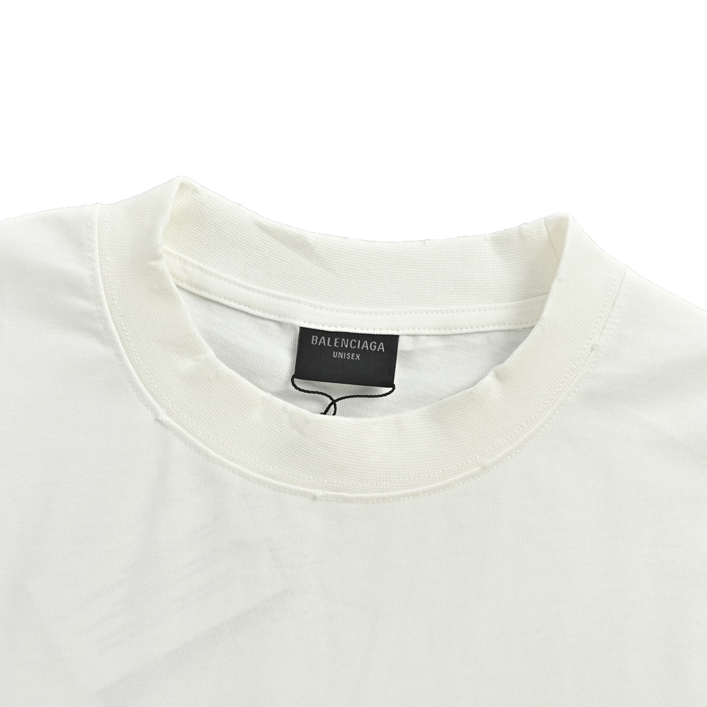Balenciaga/巴黎世家 24ss 爆裂纹反向字母印花短袖-Top High Quatity Cheap Sneakers Fashion Clothing Clothes Bags handbags Shoes of all Brand wholesale With The best Quality And Beautiful Price from China Factory Chinese suppliers wholesaler seller Balenciaga/巴黎世家 24ss 爆裂纹反向字母印花短袖