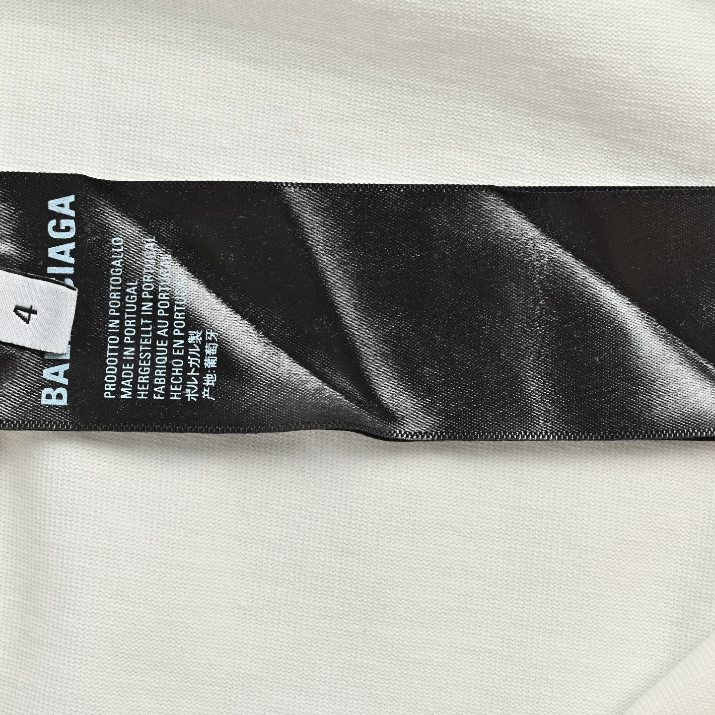 Balenciaga/巴黎世家 25ss新款破坏涂鸦短袖 Balenciaga模糊短袖 黑 白