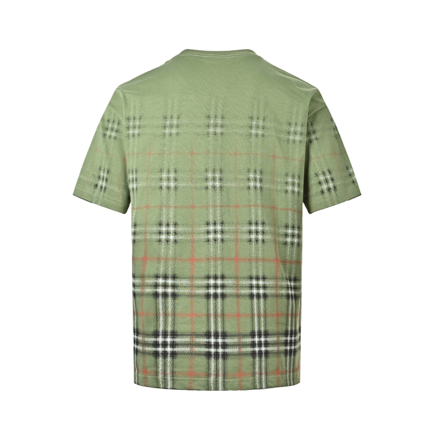 Burberry/巴宝莉 26ss 渐变模糊格纹印花短袖 白色/卡其色-莆田鞋,莆田鞋货源,高仿鞋,高仿鞋货源,安福档口,莆田高仿鞋,莆田鞋批发,高仿鞋批发,莆田高仿运动鞋,高仿运动鞋,莆田运动鞋 Burberry/巴宝莉 26ss 渐变模糊格纹印花短袖 白色/卡其色