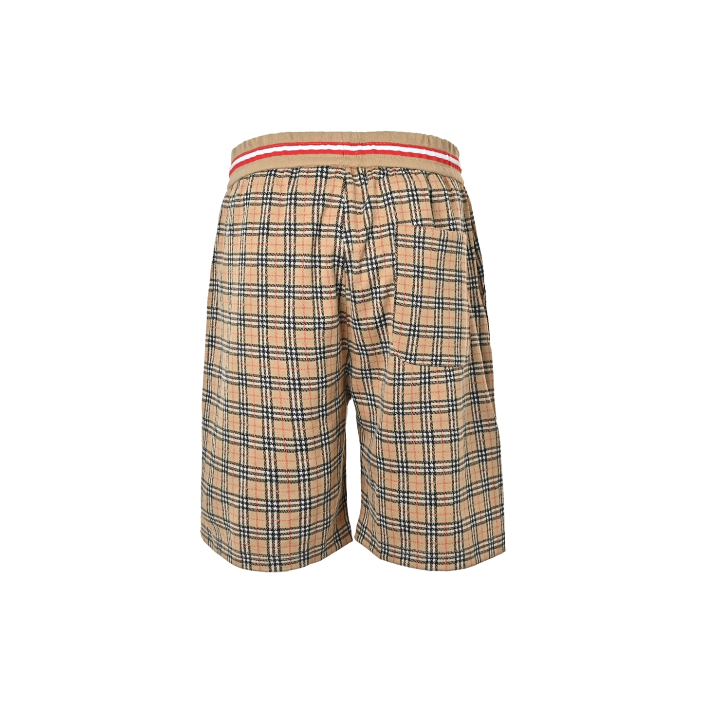Burberry/巴宝莉 战马刺绣格纹短裤 卡其色 Burberry/巴宝莉 战马刺绣格纹短裤 卡其色