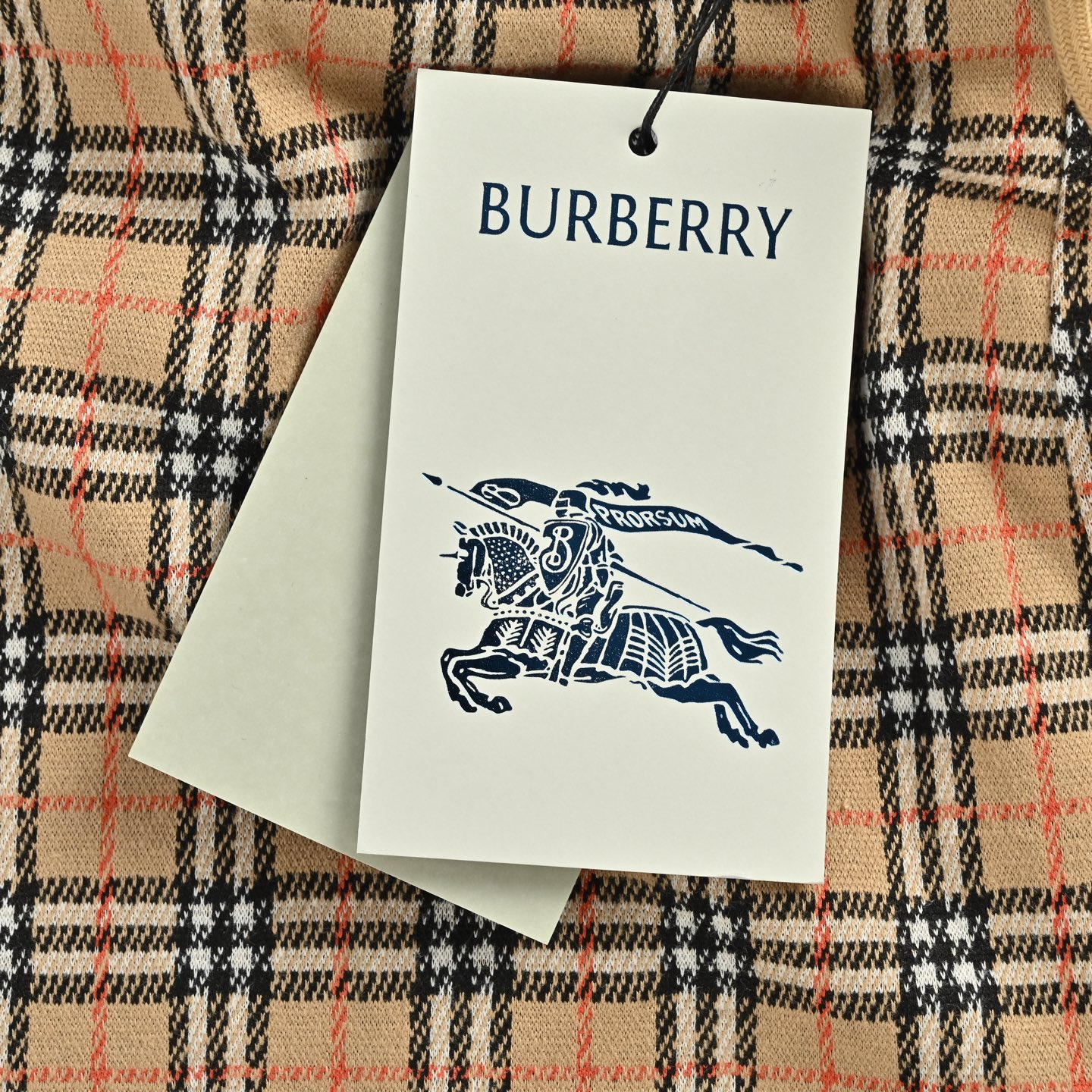 Burberry/巴宝莉 战马刺绣格纹短裤 卡其色 Burberry/巴宝莉 战马刺绣格纹短裤 卡其色