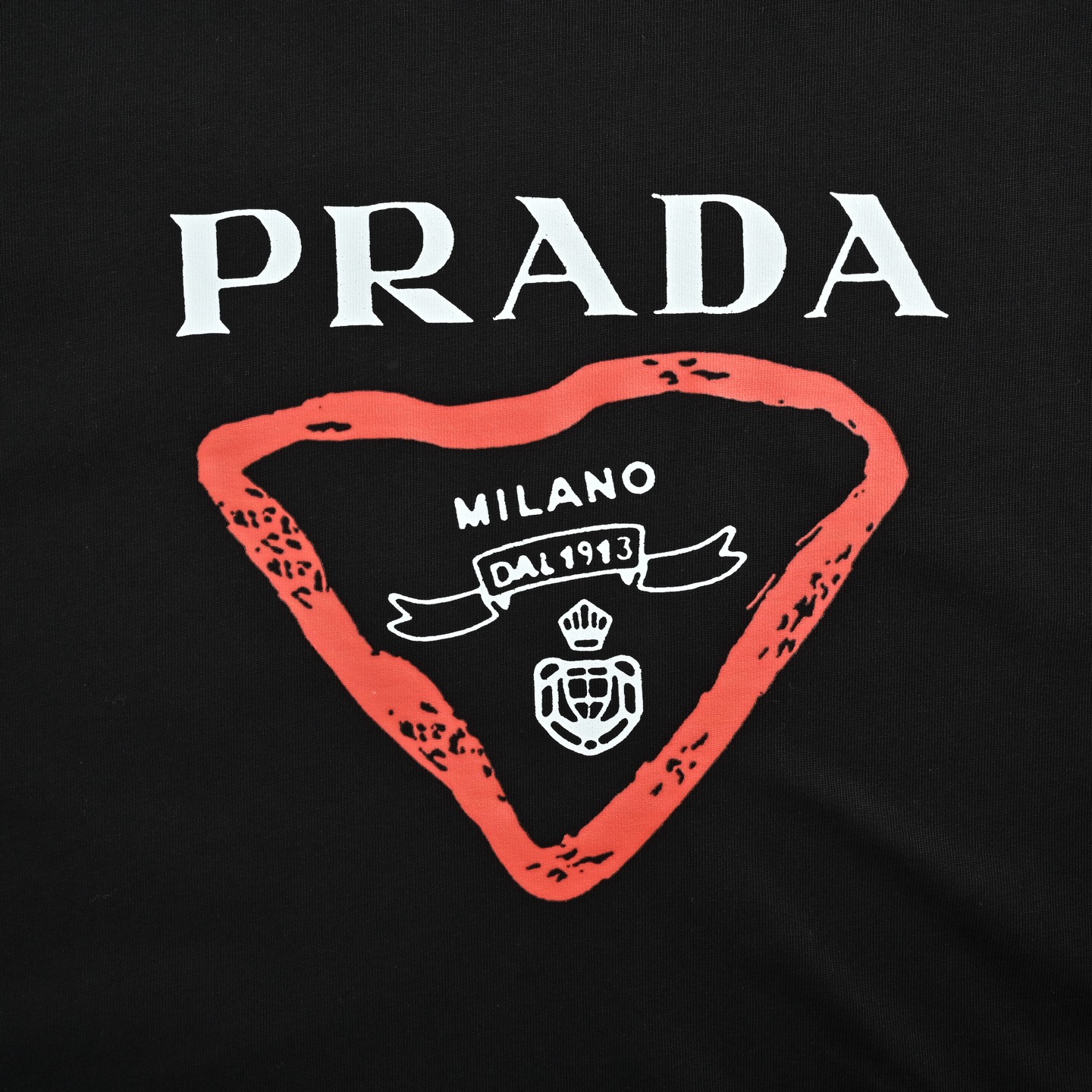 Prada/普拉达 25ss 三角皇冠短袖