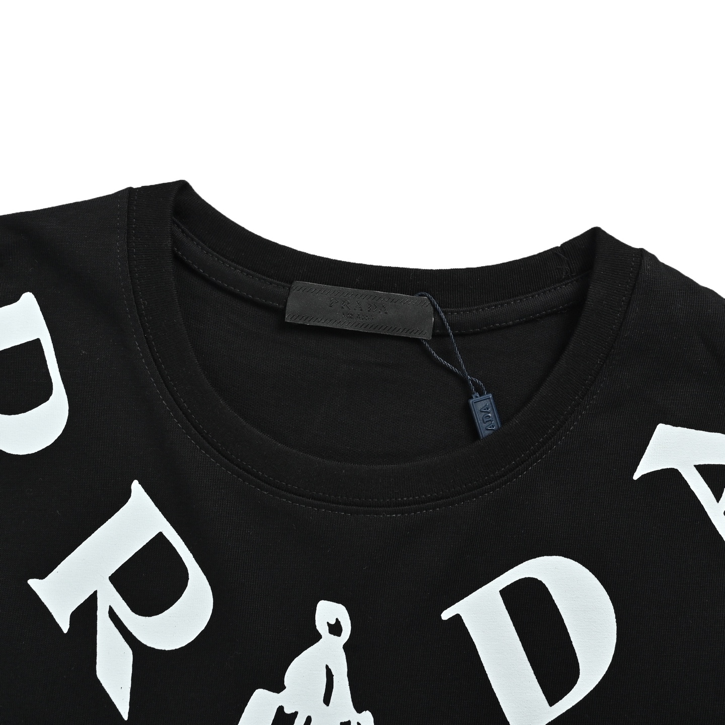 Prada/普拉达 25ss 领口小人短袖